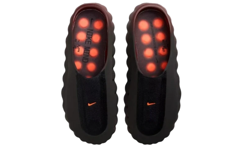 Nike Mind 001 Flyknit Slide Bronze Eclipse Total Orange