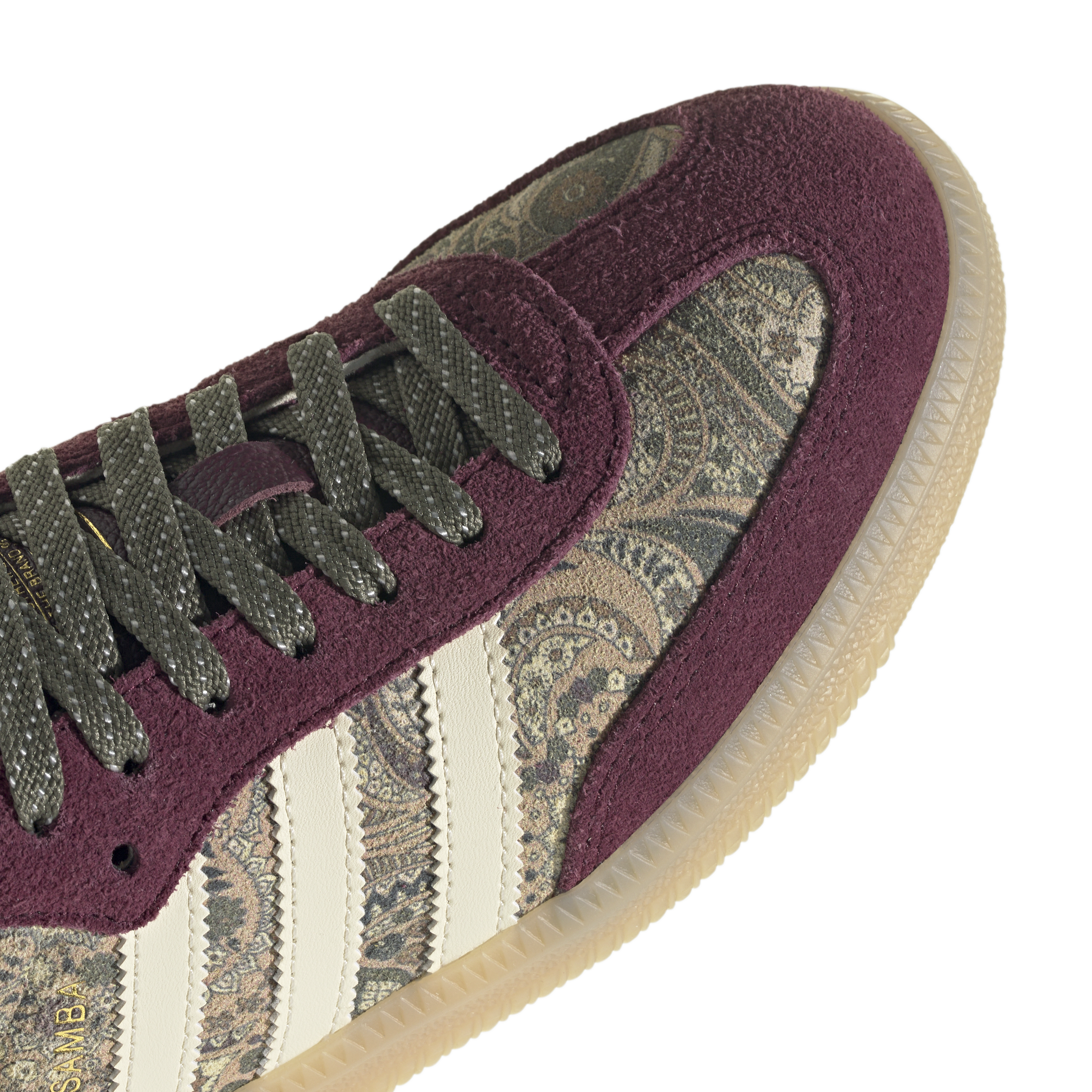Adidas Samba OG Liberty London Maroon Warm Vanilla