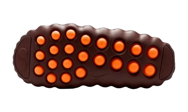 Nike Mind 001 Flyknit Slide Bronze Eclipse Total Orange