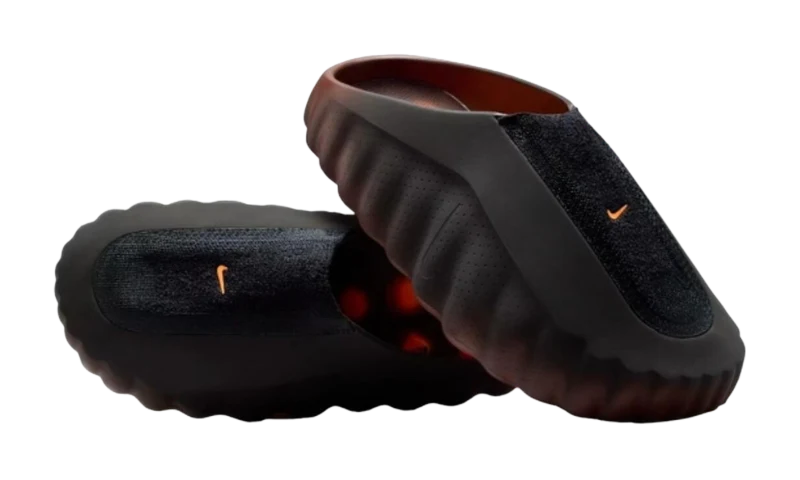 Nike Mind 001 Flyknit Slide Bronze Eclipse Total Orange