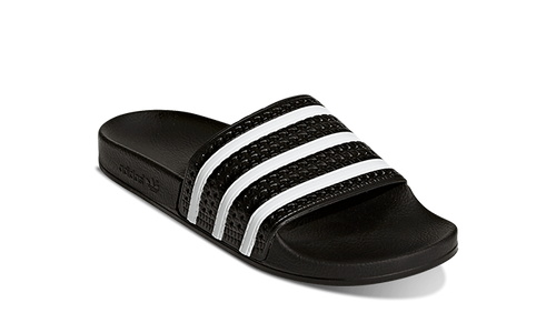 Adidas Adilette Slides Black White