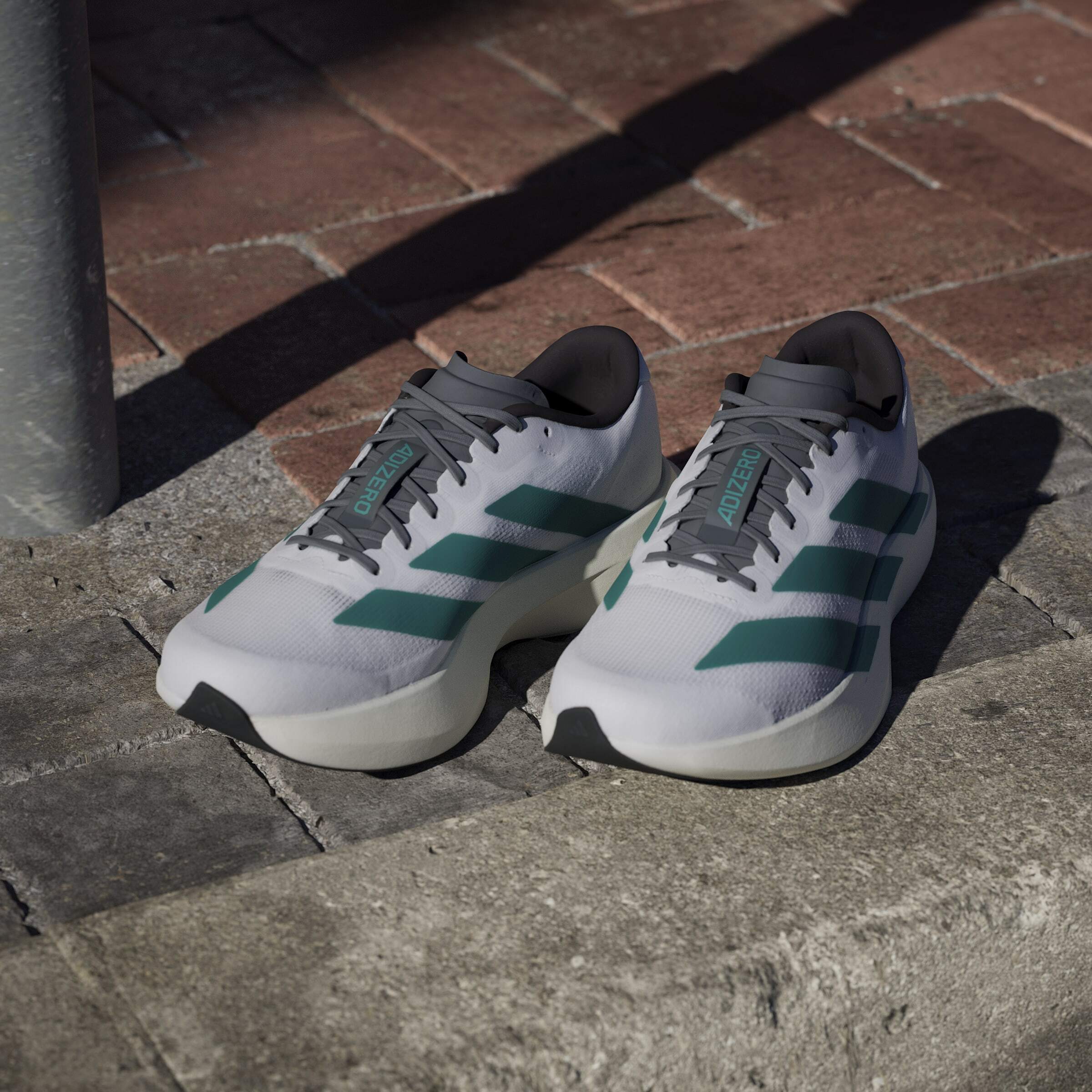 Adidas Adizero Evo SL White Pure Teal