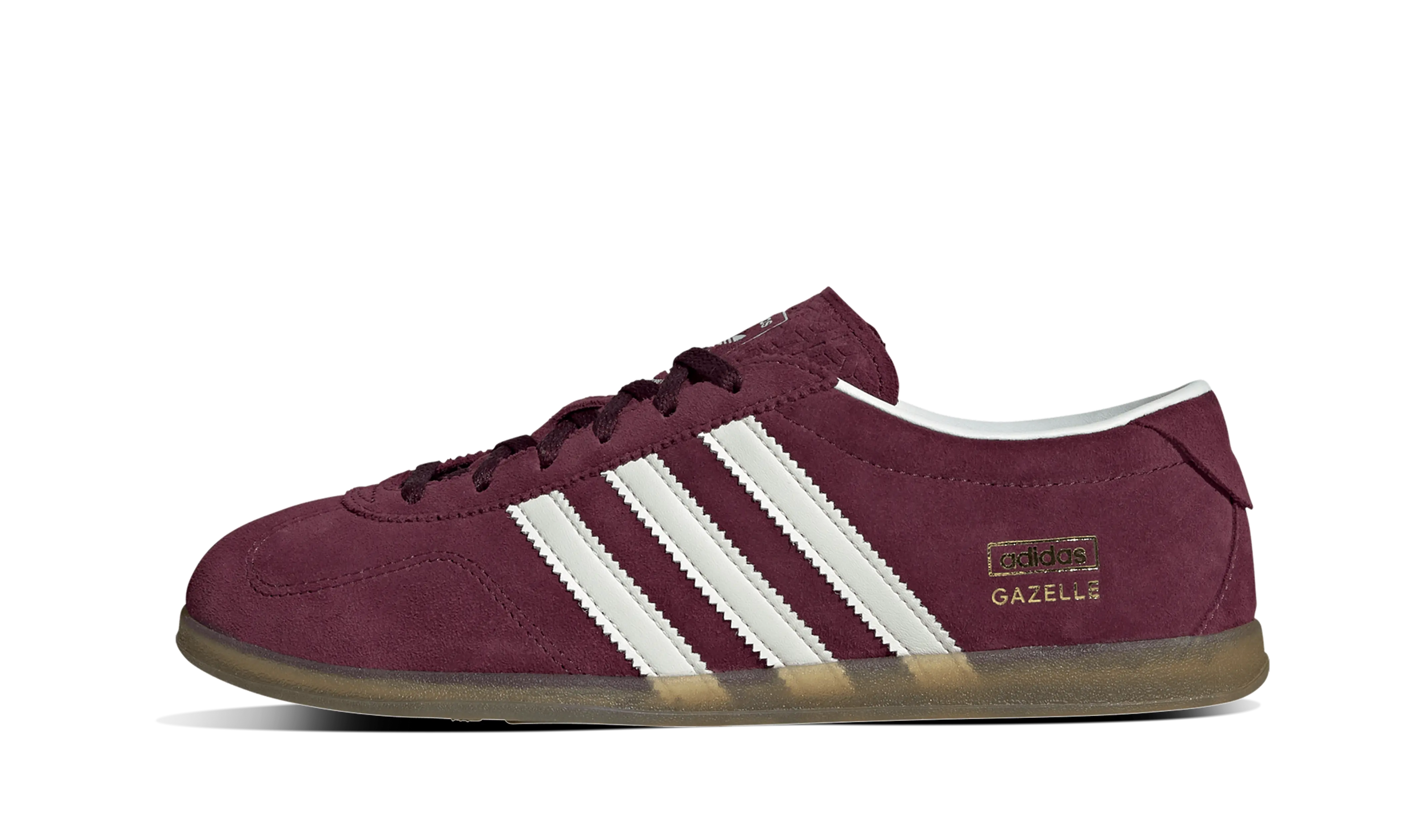 Adidas Gazelle Lo Pro Maroon White