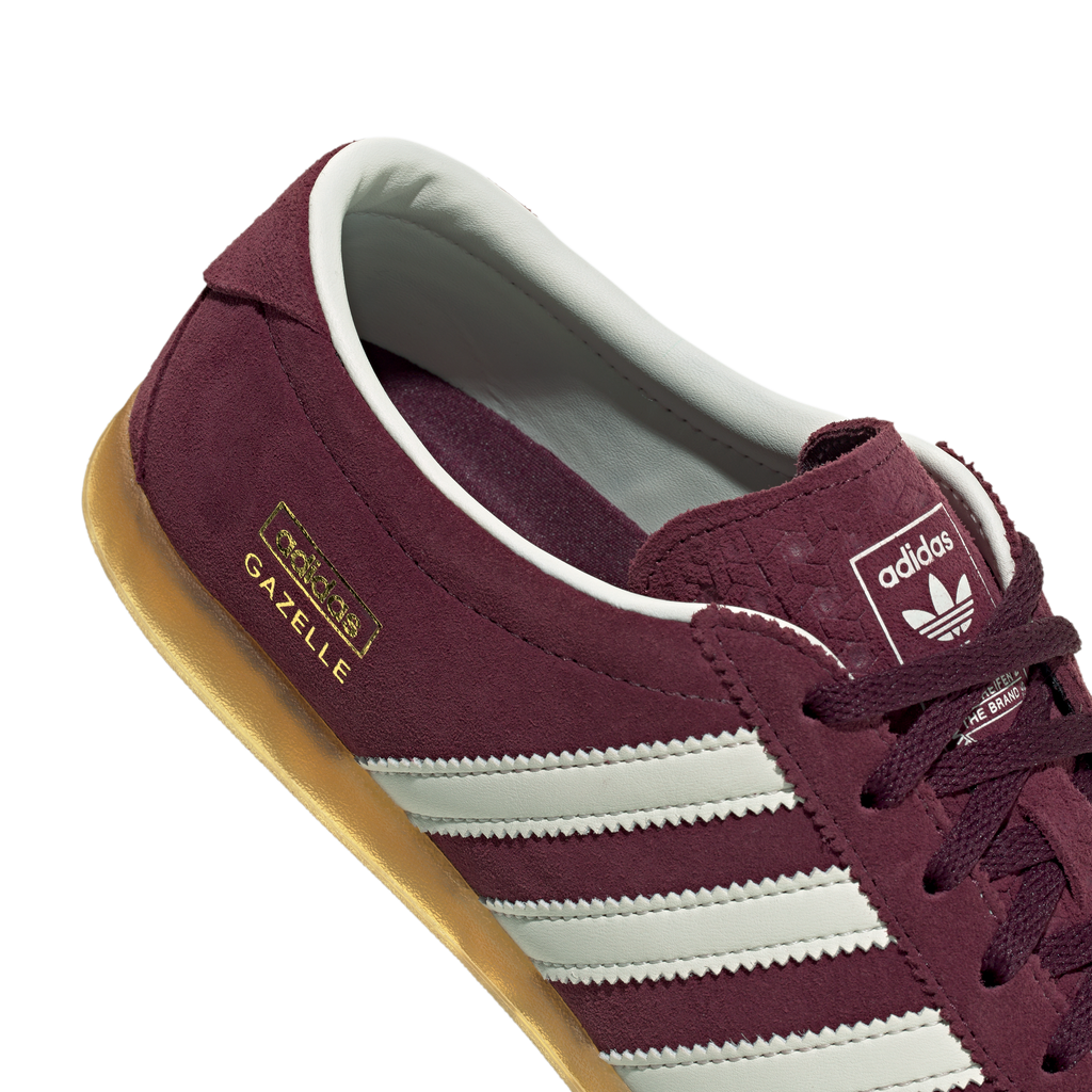 Adidas Gazelle Lo Pro Maroon White