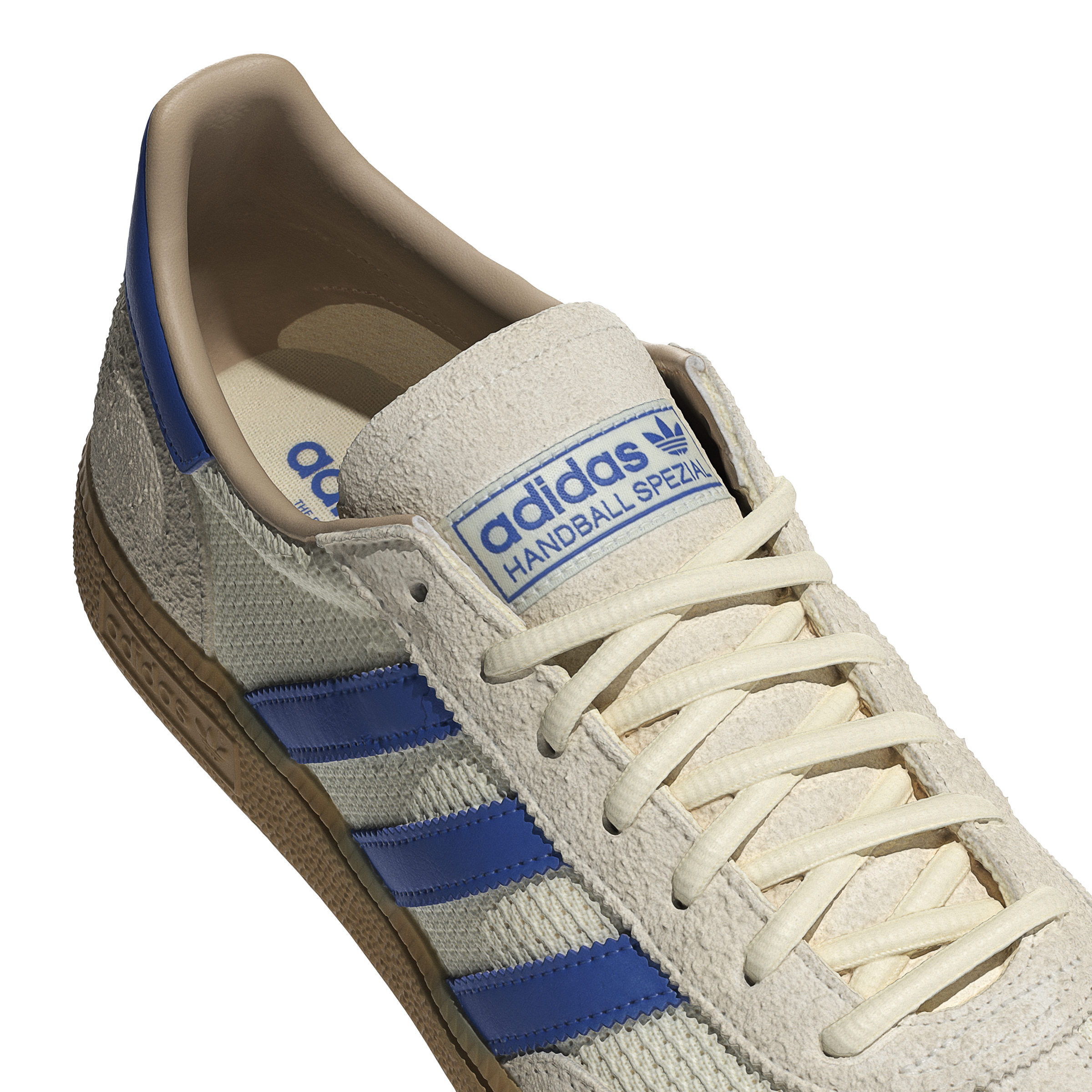 Adidas Handball Spezial Cream White Blue Warm Sandstone