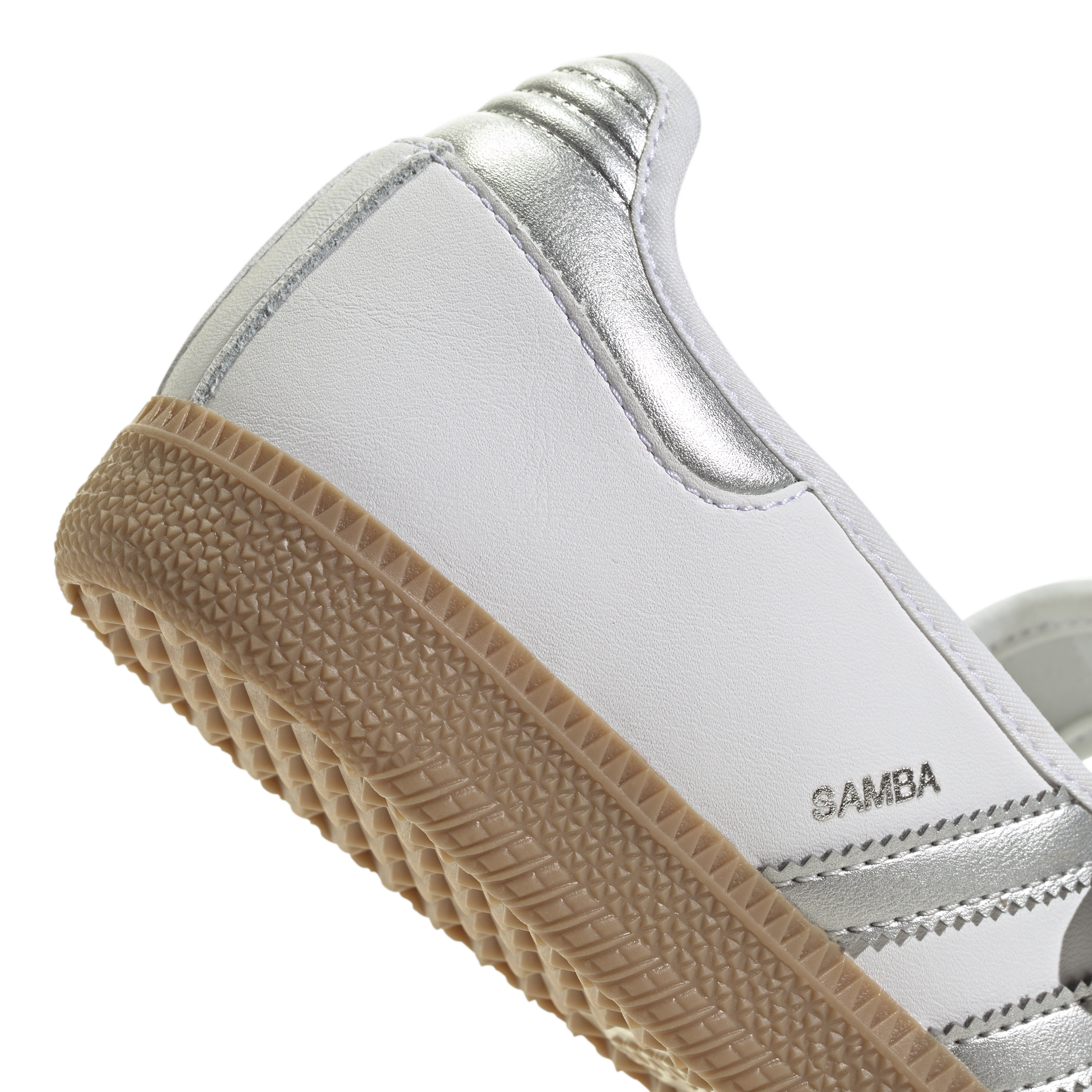 Adidas Mujer Samba Jane White Silver Metallic