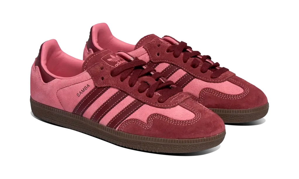 Adidas Mujer Samba OG Pink Spark Shadow Red