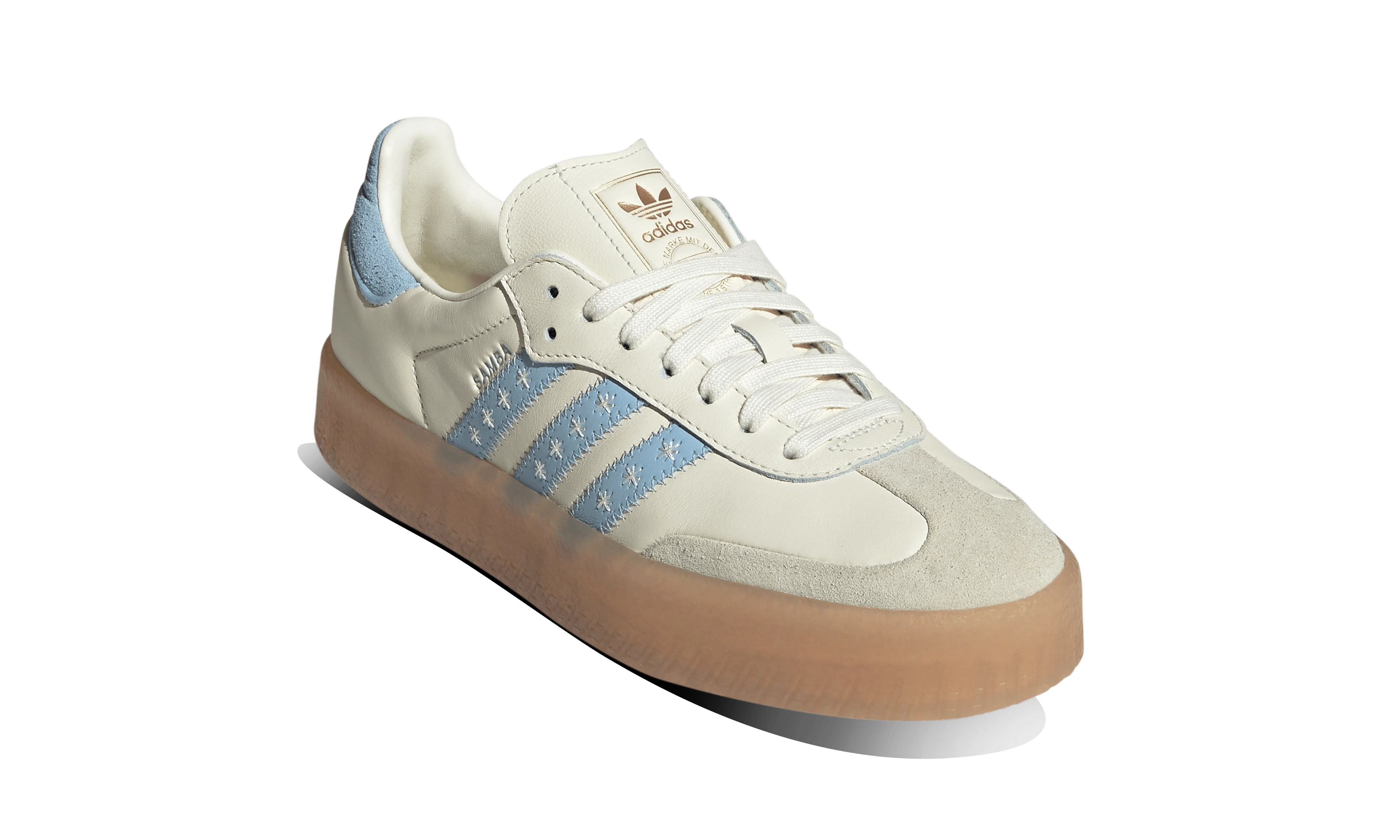 Adidas Mujer Sambae Crew White