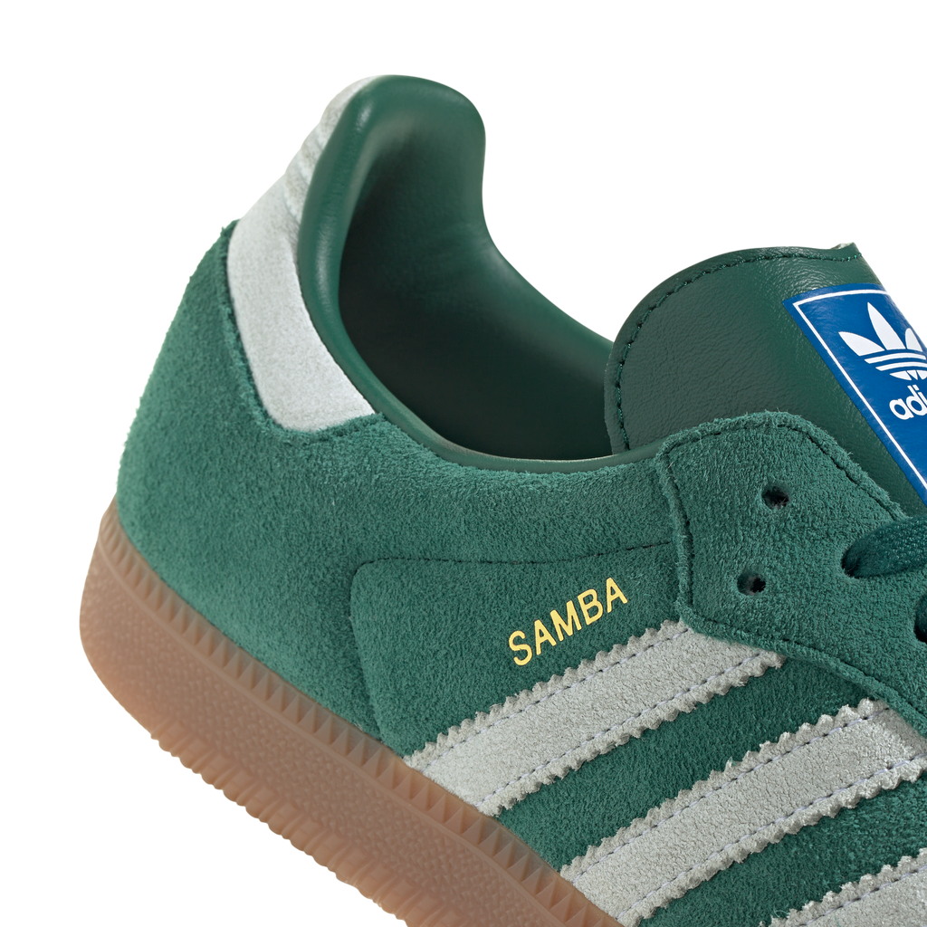 Adidas Samba Collegiate Green Gum Grey Toe