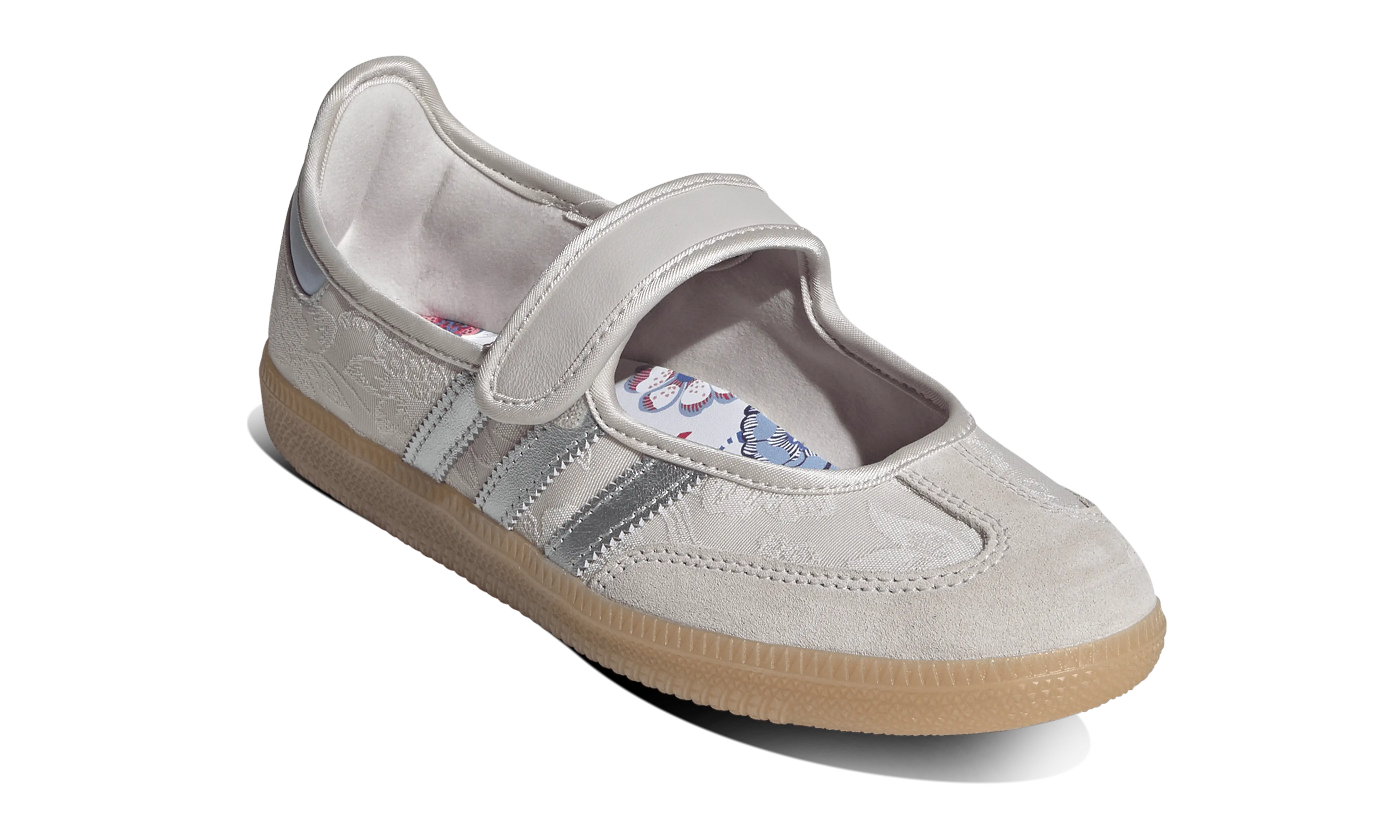 Adidas Samba Jane Liberty London Chalk Pearl Silver