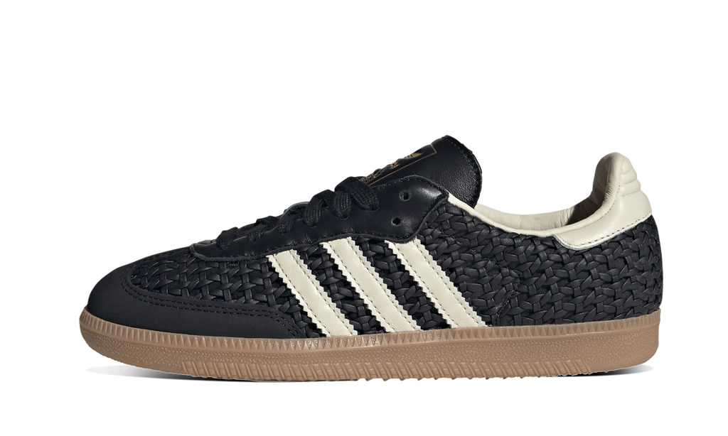 Adidas Samba OG Basketweave Black Cream White