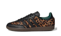 Adidas Samba OG Black Green Leopard