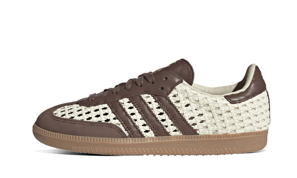 Adidas Samba OG Basketweave Cream White Earth Strata