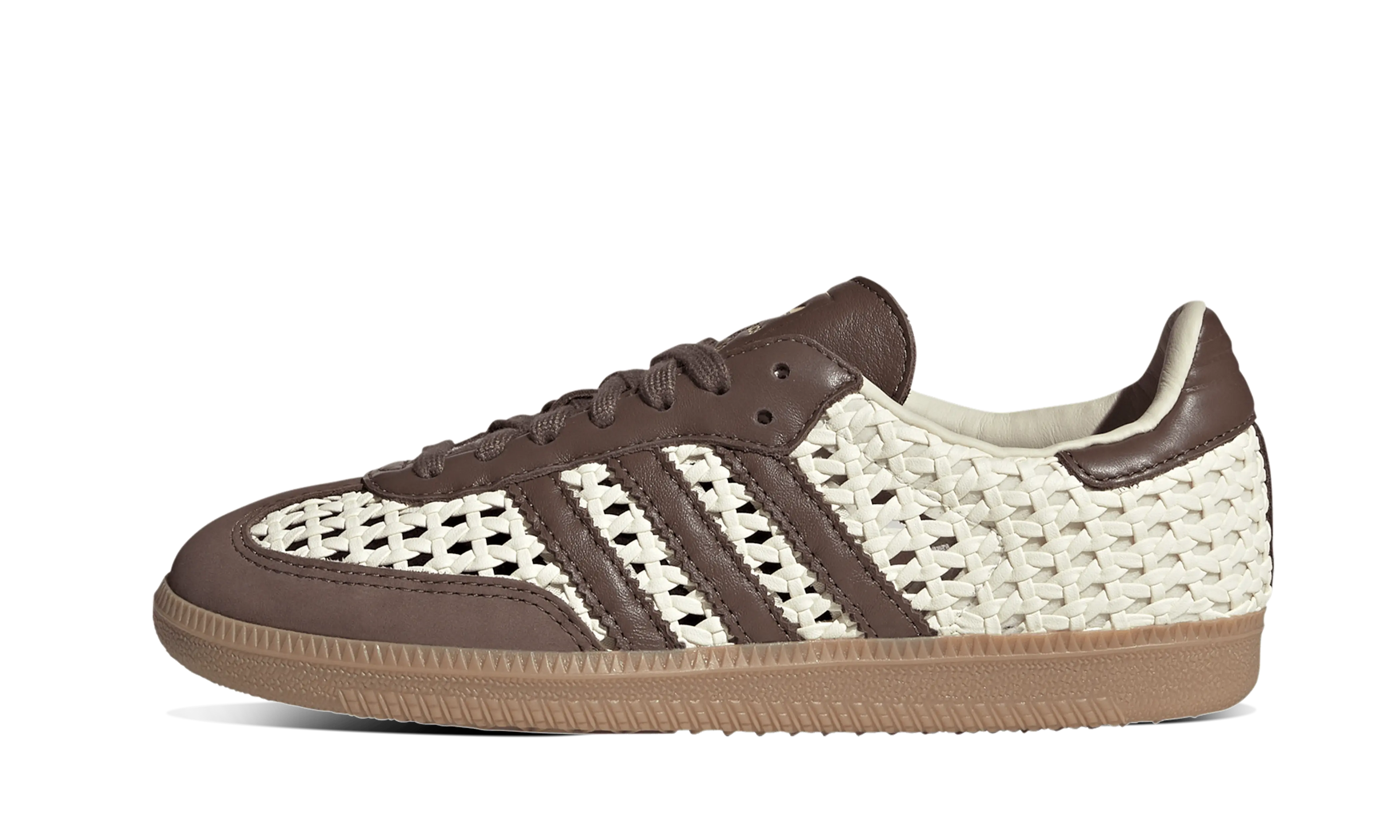 Adidas Samba OG Basketweave Cream White Earth Strata