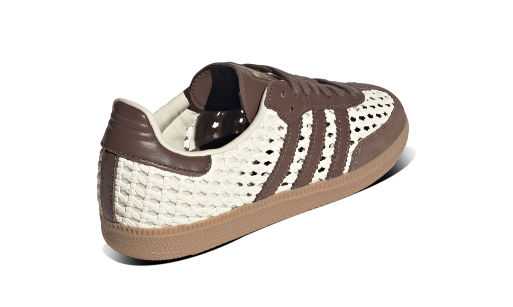 Adidas Samba OG Basketweave Cream White Earth Strata