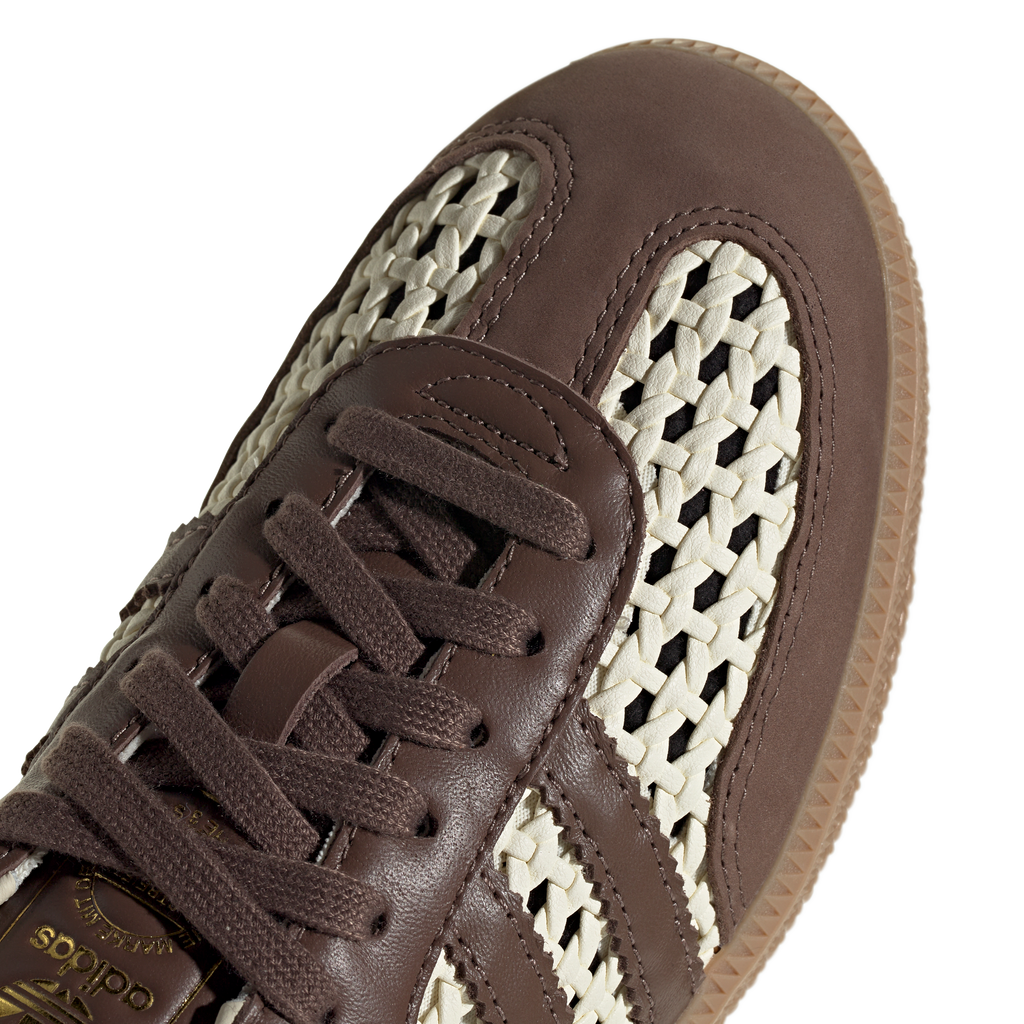 Adidas Samba OG Basketweave Cream White Earth Strata
