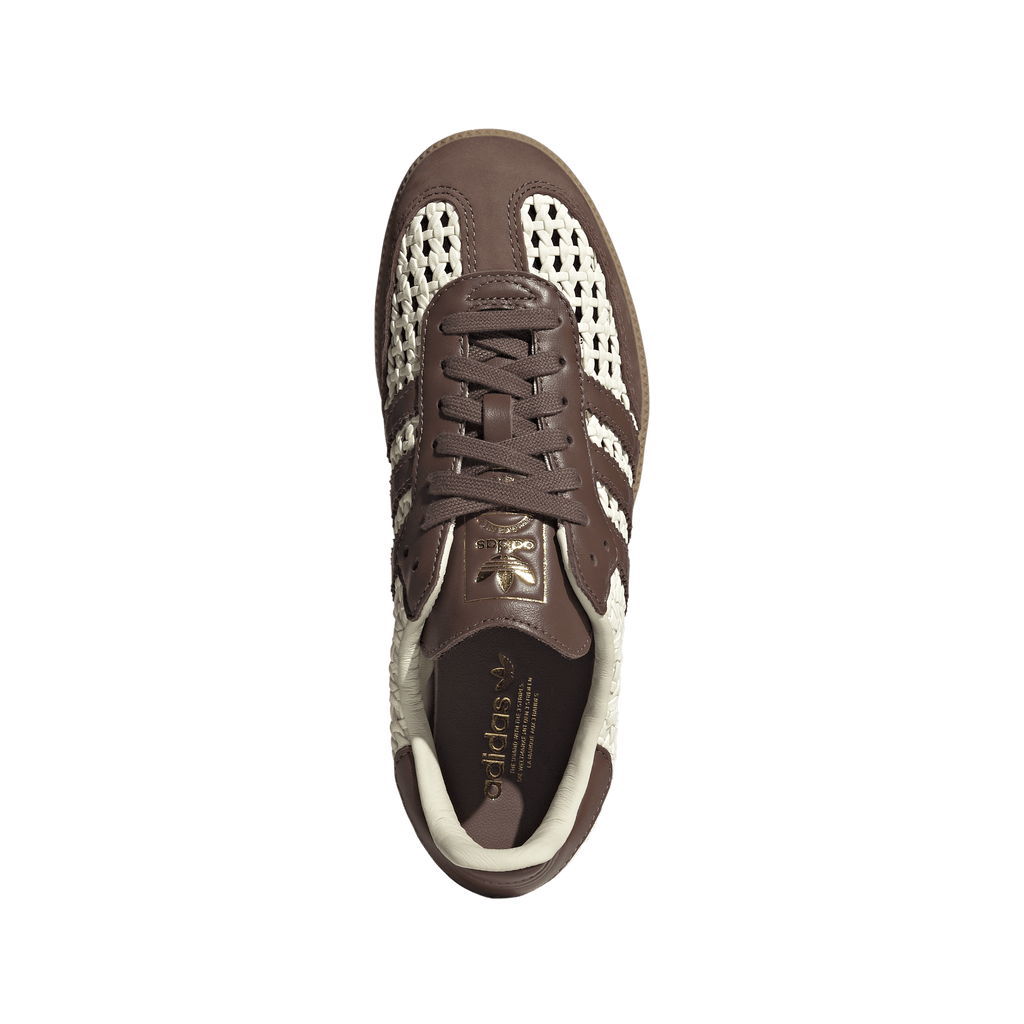 Adidas Samba OG Basketweave Cream White Earth Strata