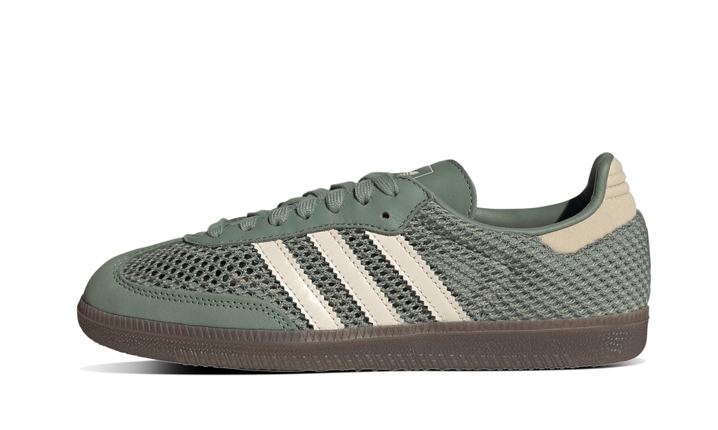 Adidas Samba OG Crochet Silver Green