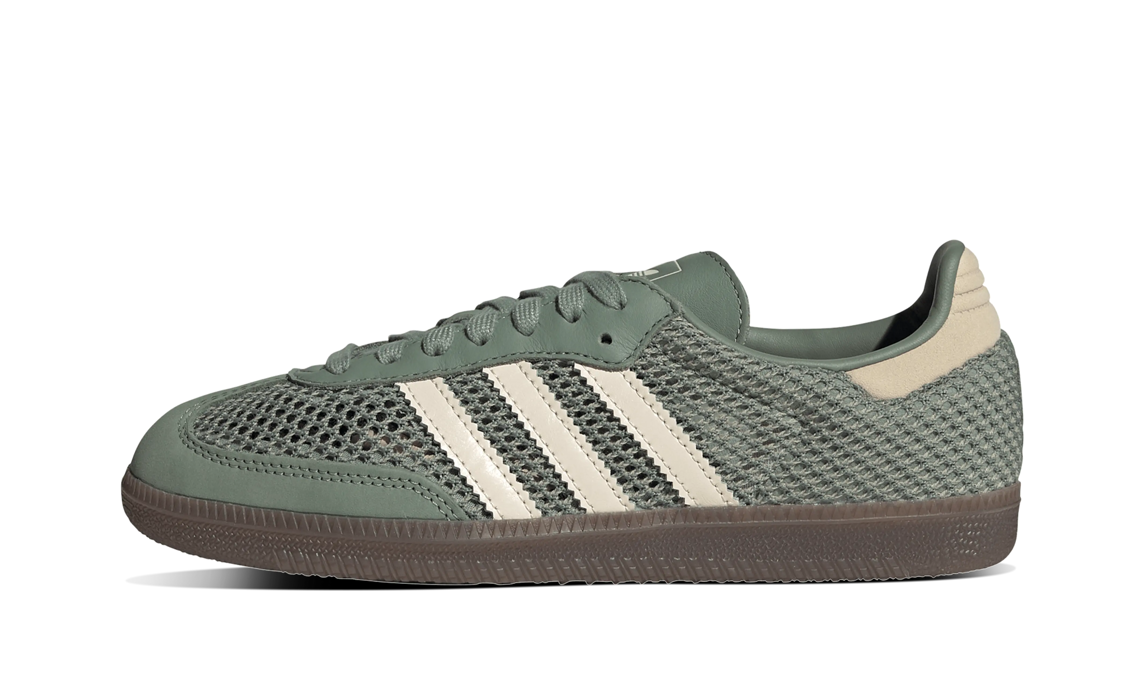 Adidas Samba OG Crochet Silver Green
