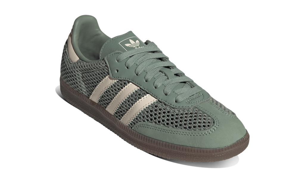Adidas Samba OG Crochet Silver Green