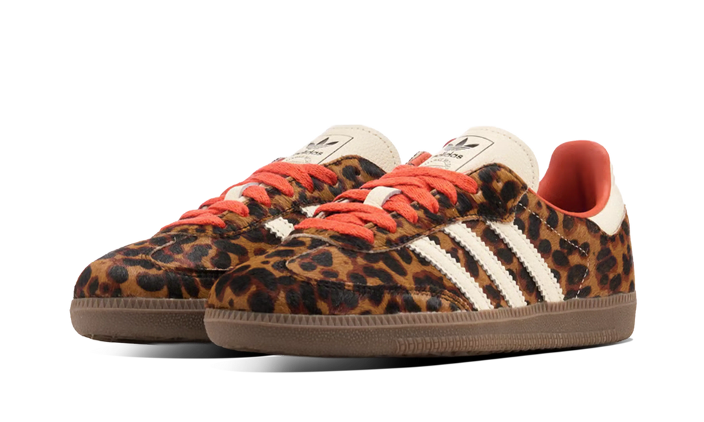 Adidas Samba OG Preloved Red Leopard
