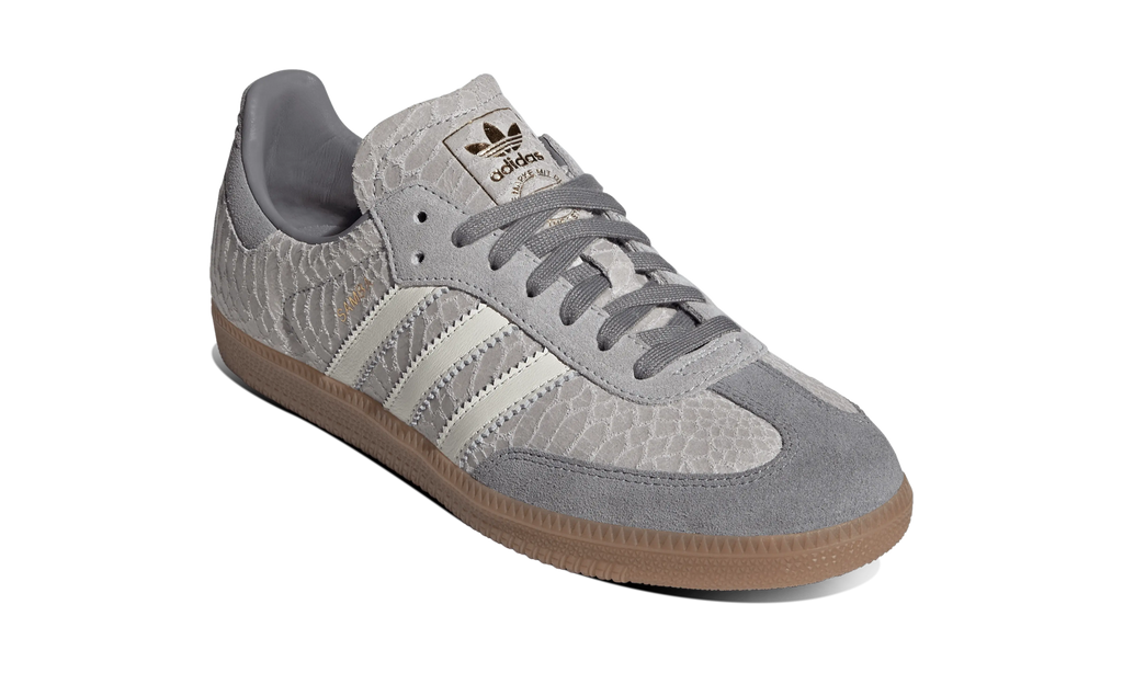 Adidas Samba OG Snakeskin Grey Two Gum