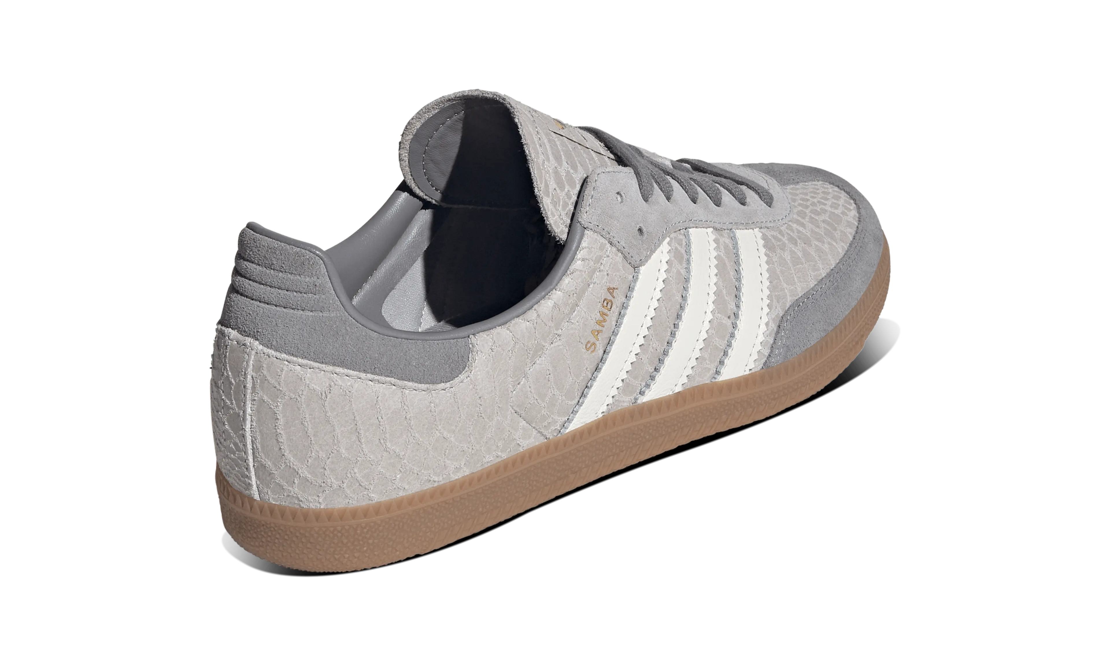 Adidas Samba OG Snakeskin Grey Two Gum