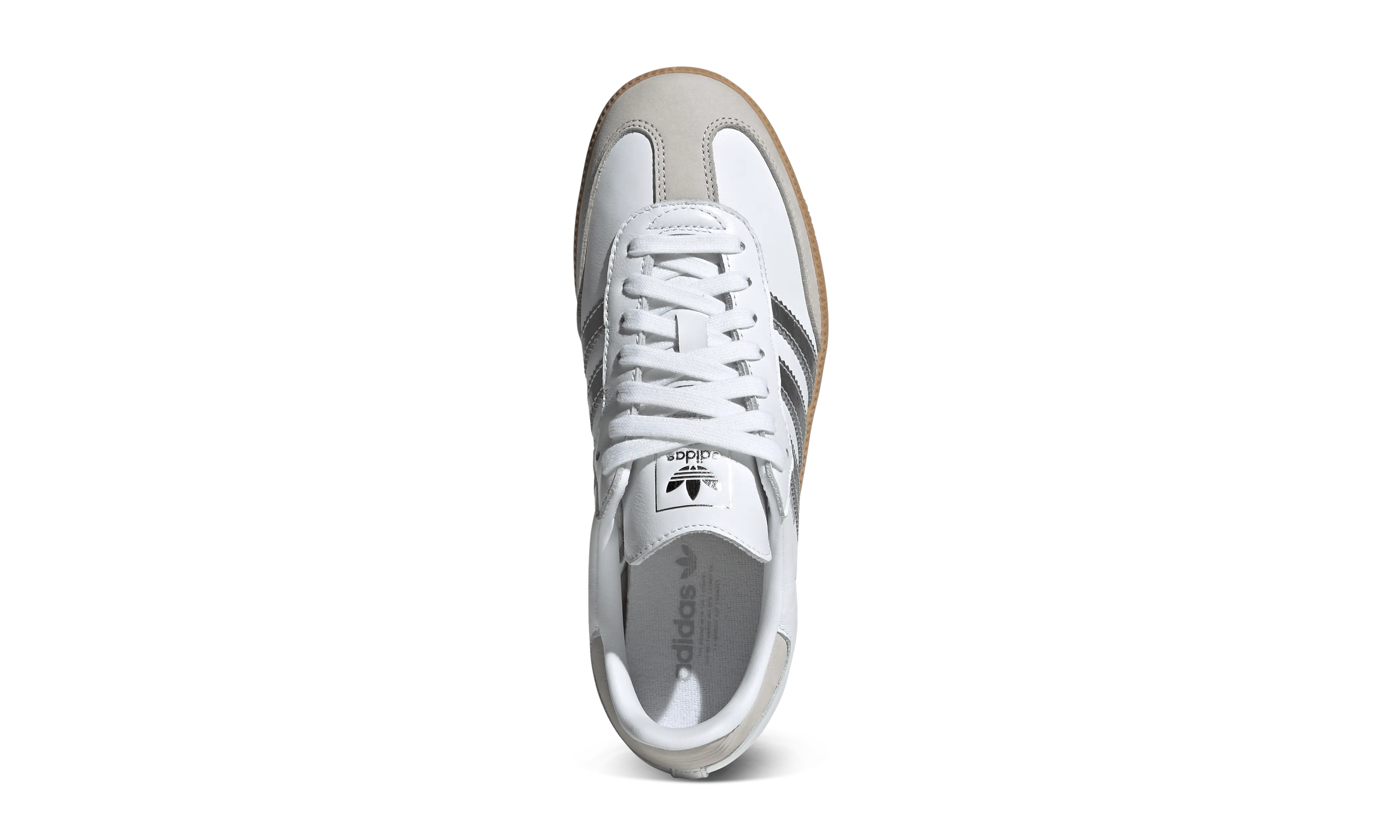 Adidas Samba OG White Silver Metallic Grey