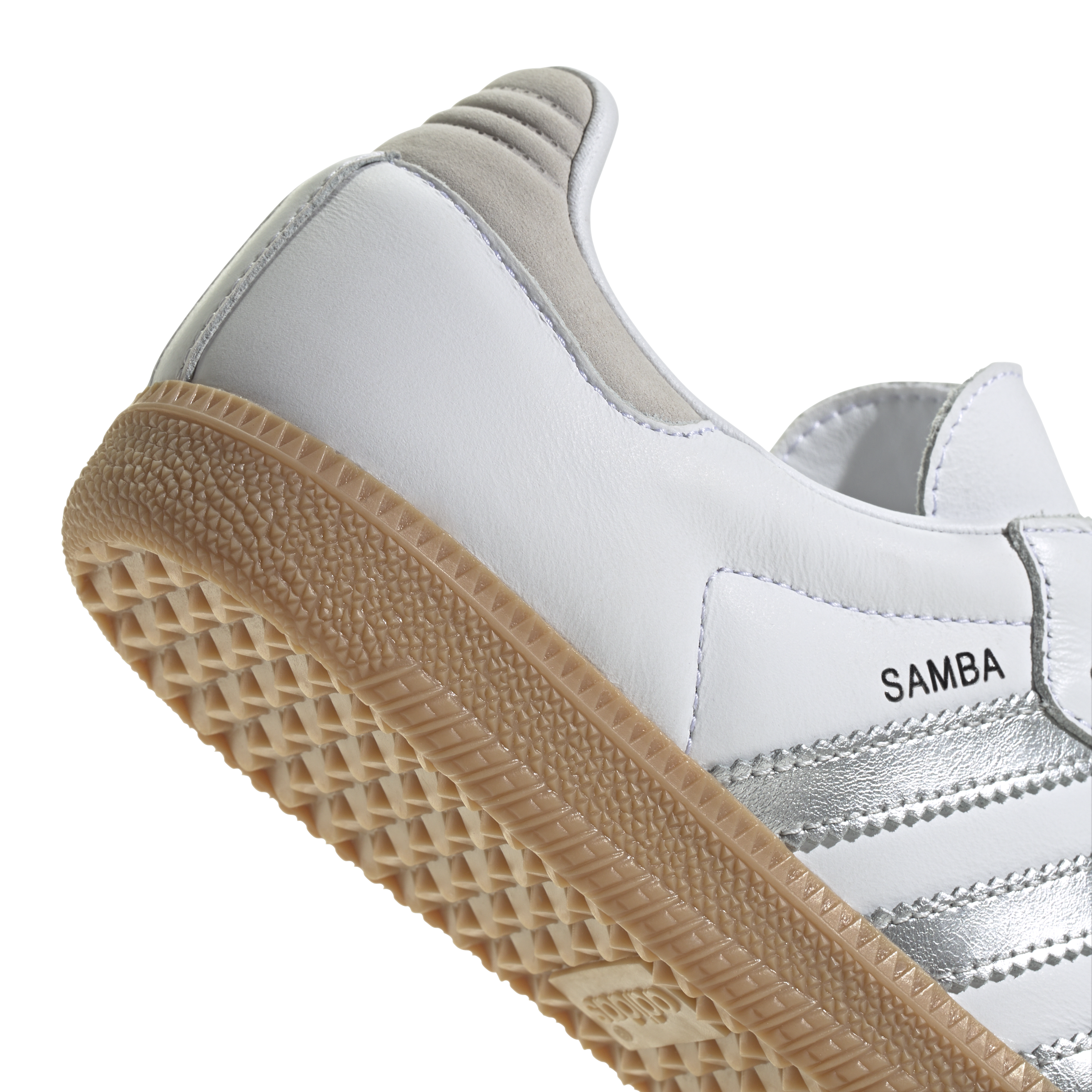 Adidas Samba OG White Silver Metallic Grey