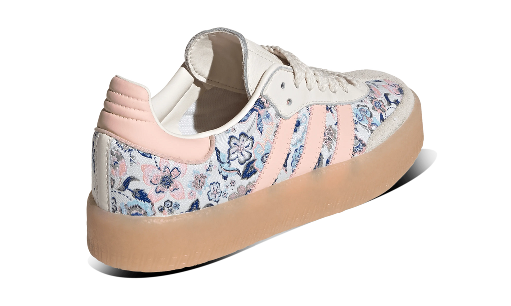 Adidas Sambae Liberty London Off White Blush Pink