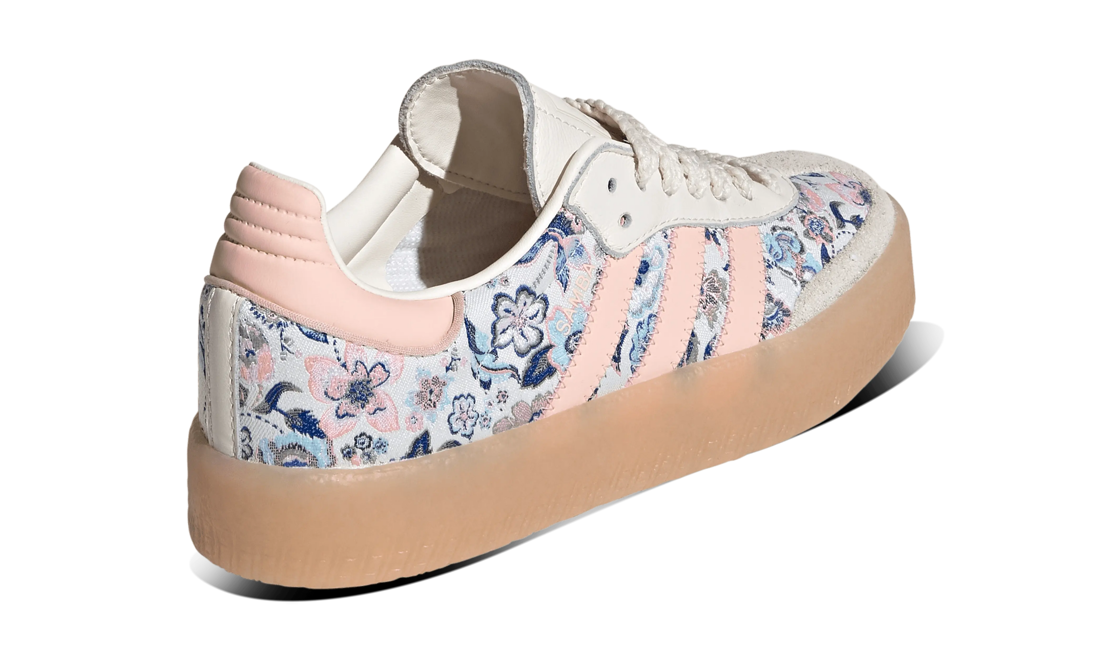 Adidas Sambae Liberty London Off White Blush Pink