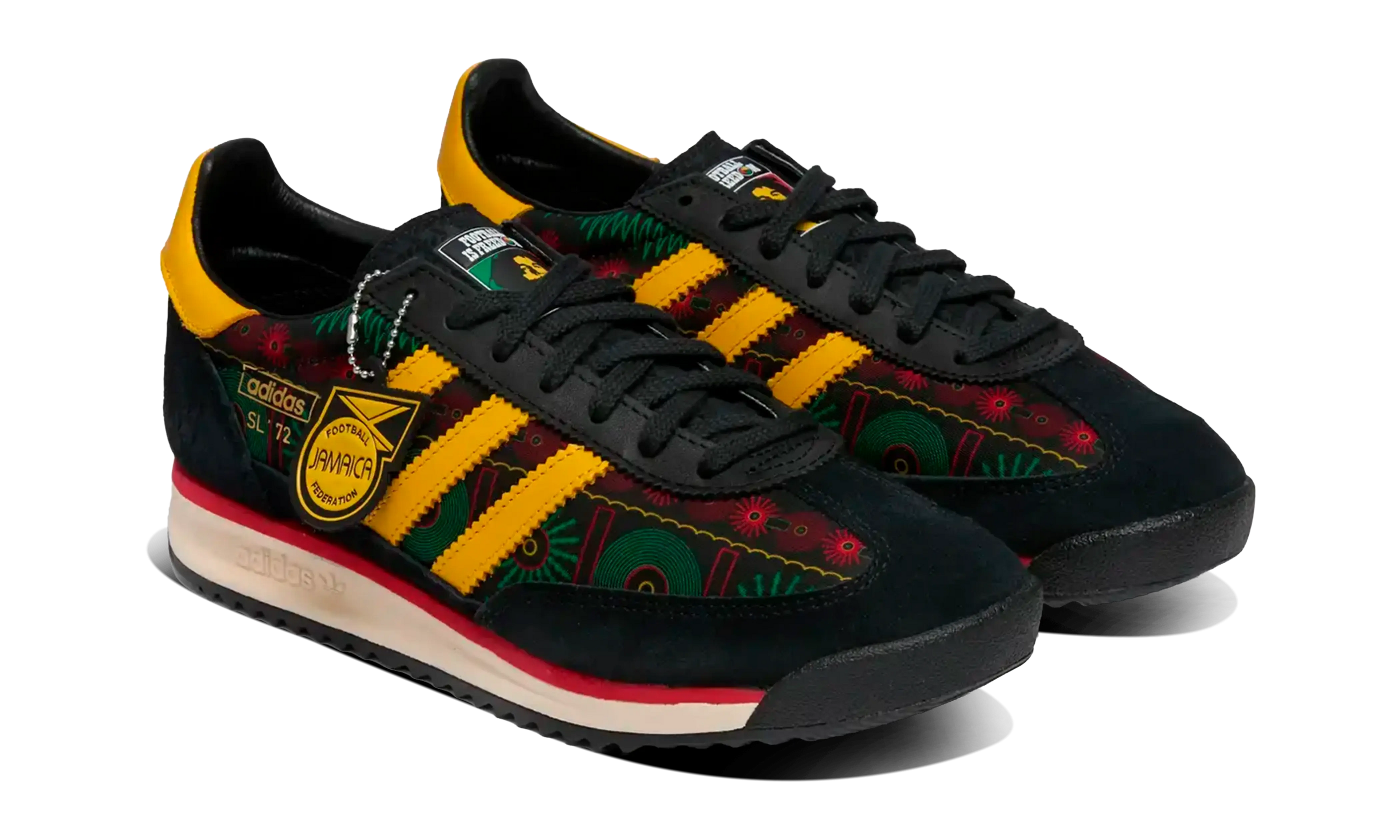 Adidas SL 72 RS Jamaica Football Federation x Bob Marley Black