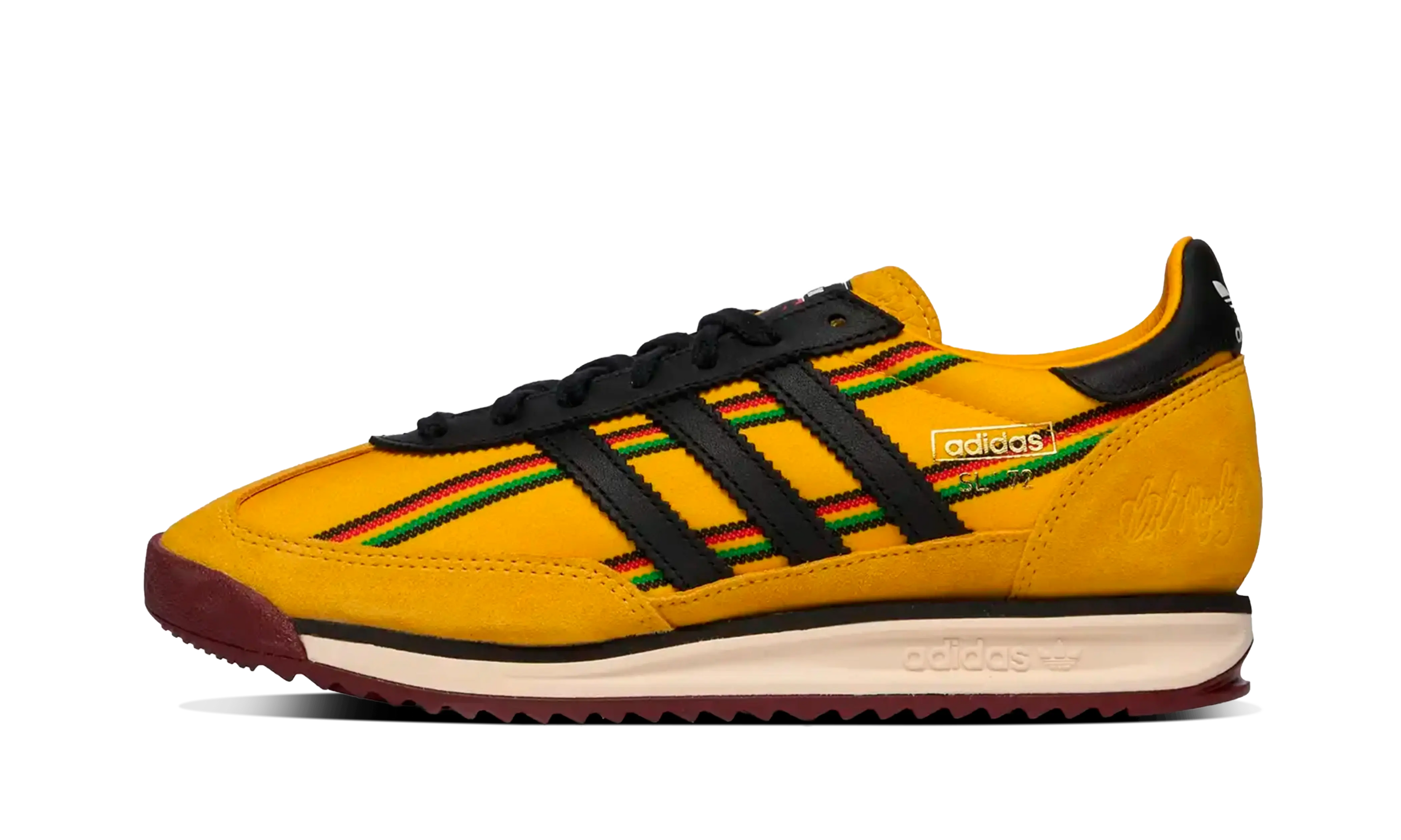 Adidas SL 72 RS Jamaica Football Federation x Bob Marley Yellow