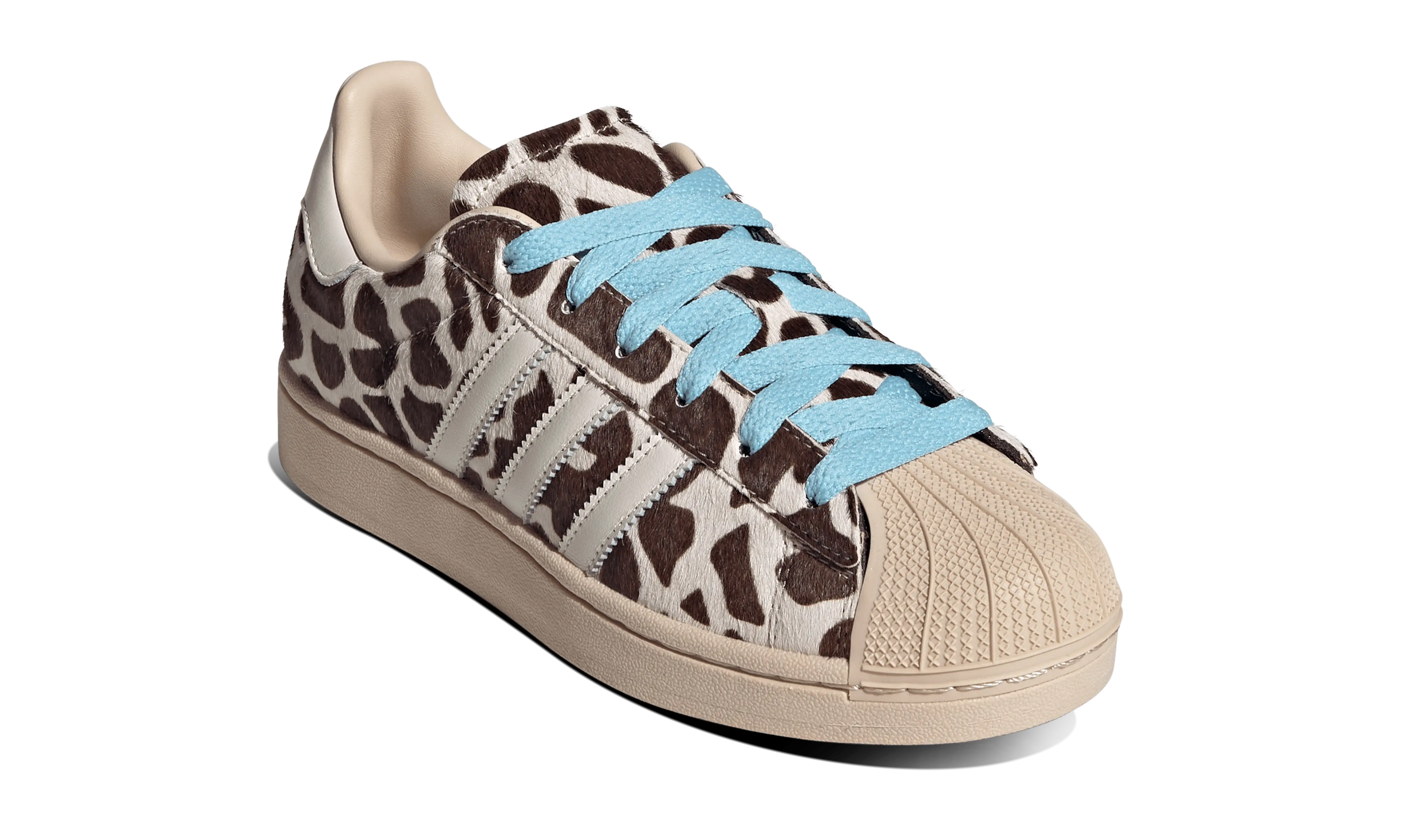 Adidas Superstar II Giraffe Print Crystal Linen