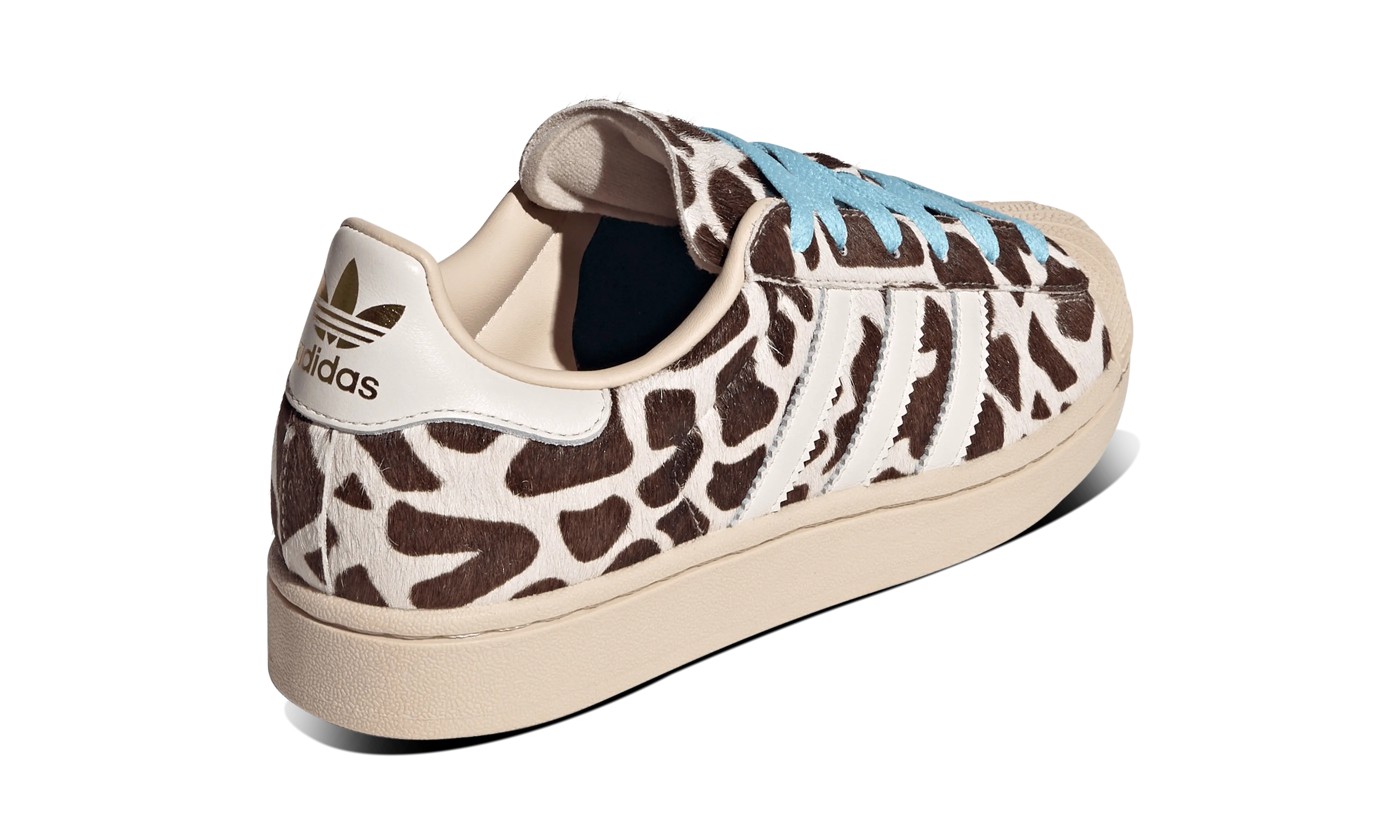 Adidas Superstar II Giraffe Print Crystal Linen