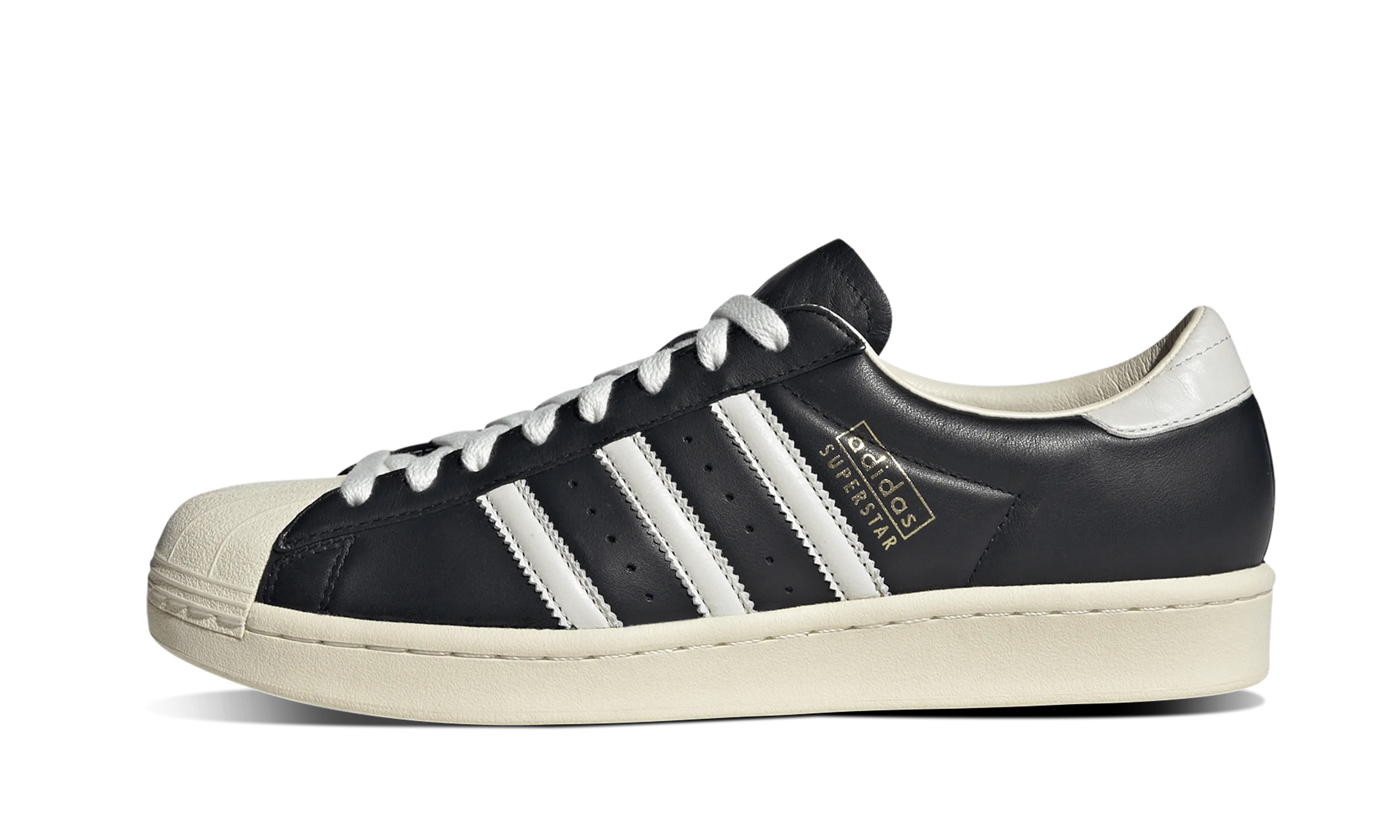 Adidas Superstar Vintage Black White Cream White