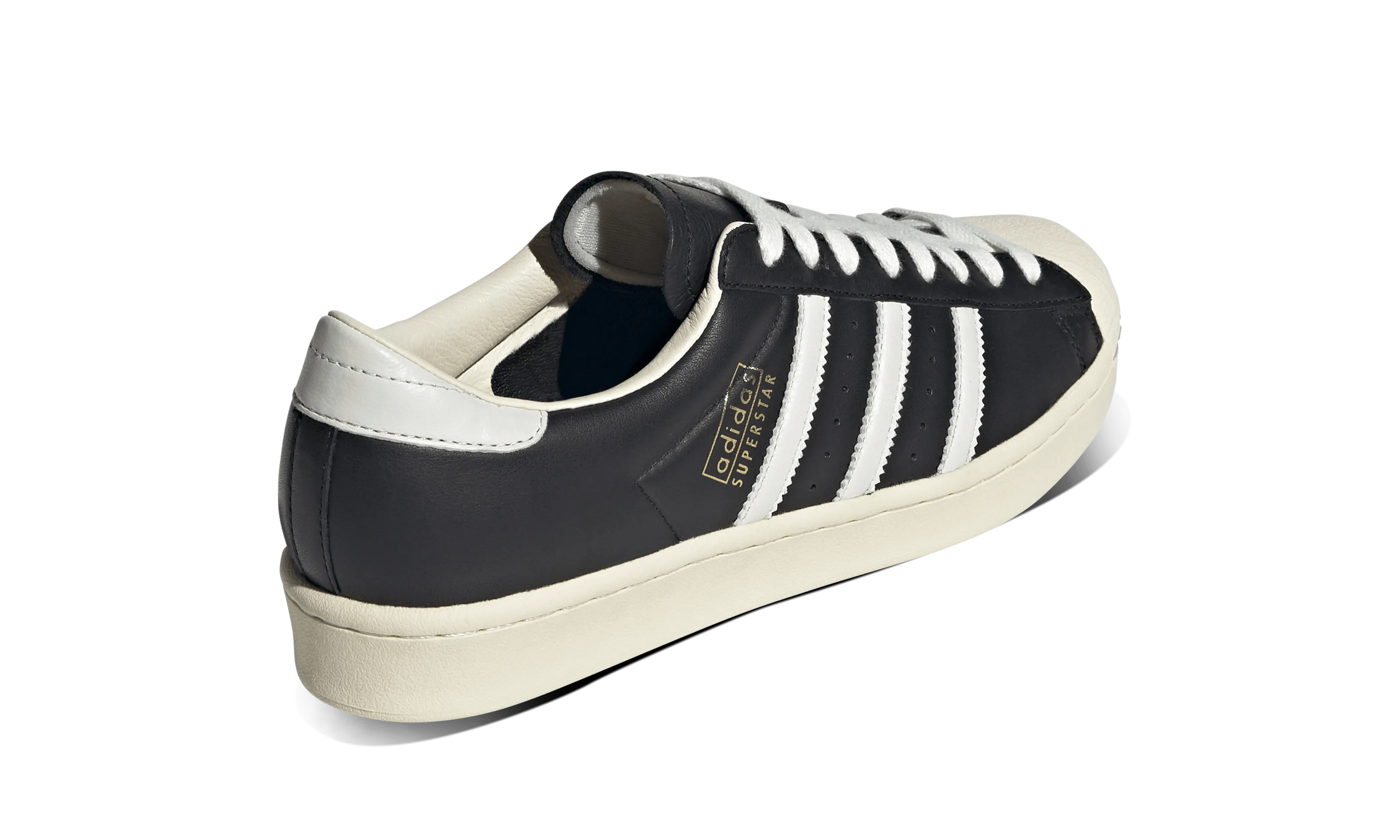Adidas Superstar Vintage Black White Cream White