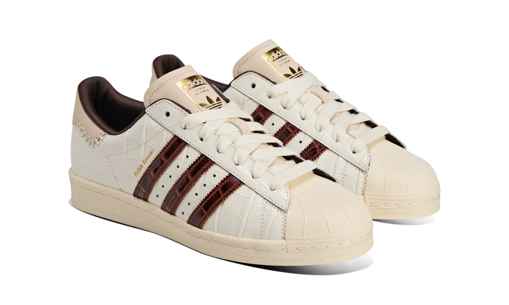 Adidas Superstar Wales Bonner White Brown Croc