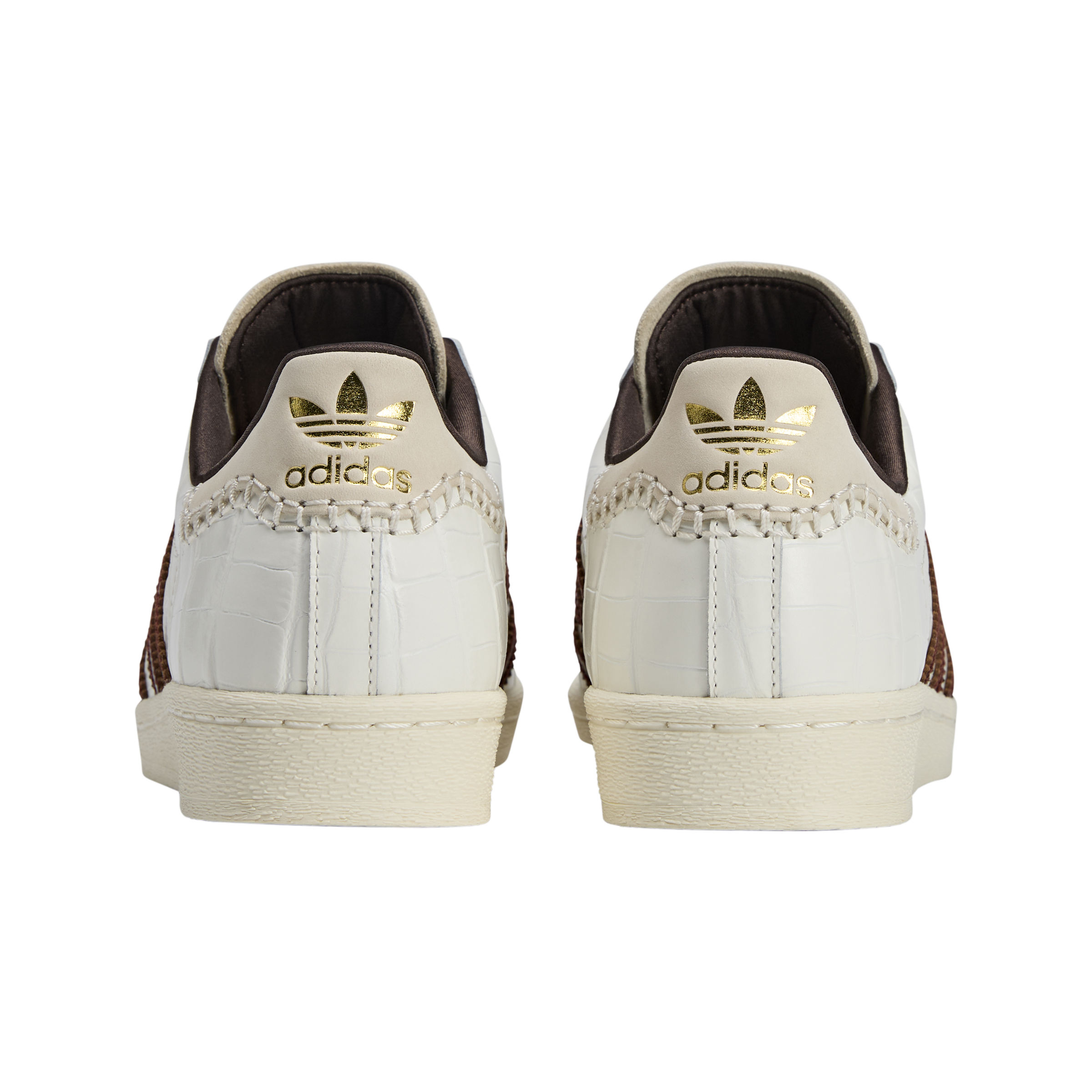 Adidas Superstar Wales Bonner White Brown Croc