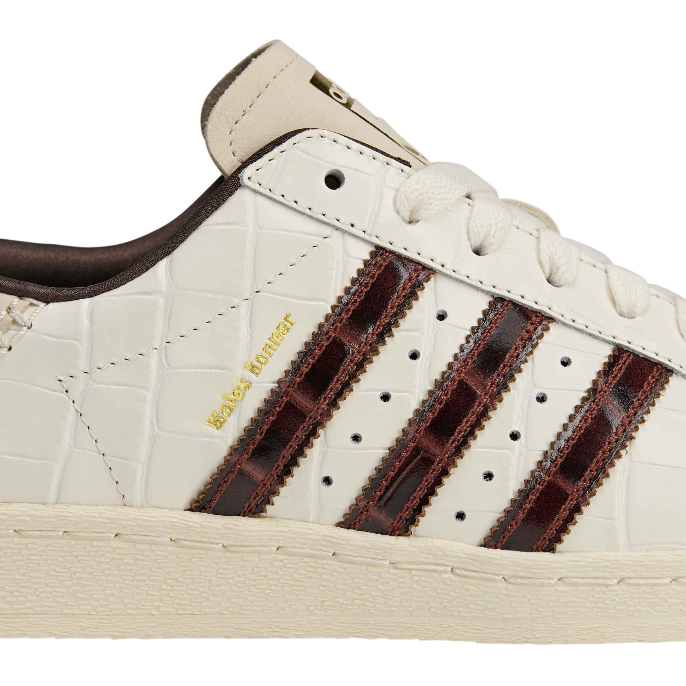 Adidas Superstar Wales Bonner White Brown Croc