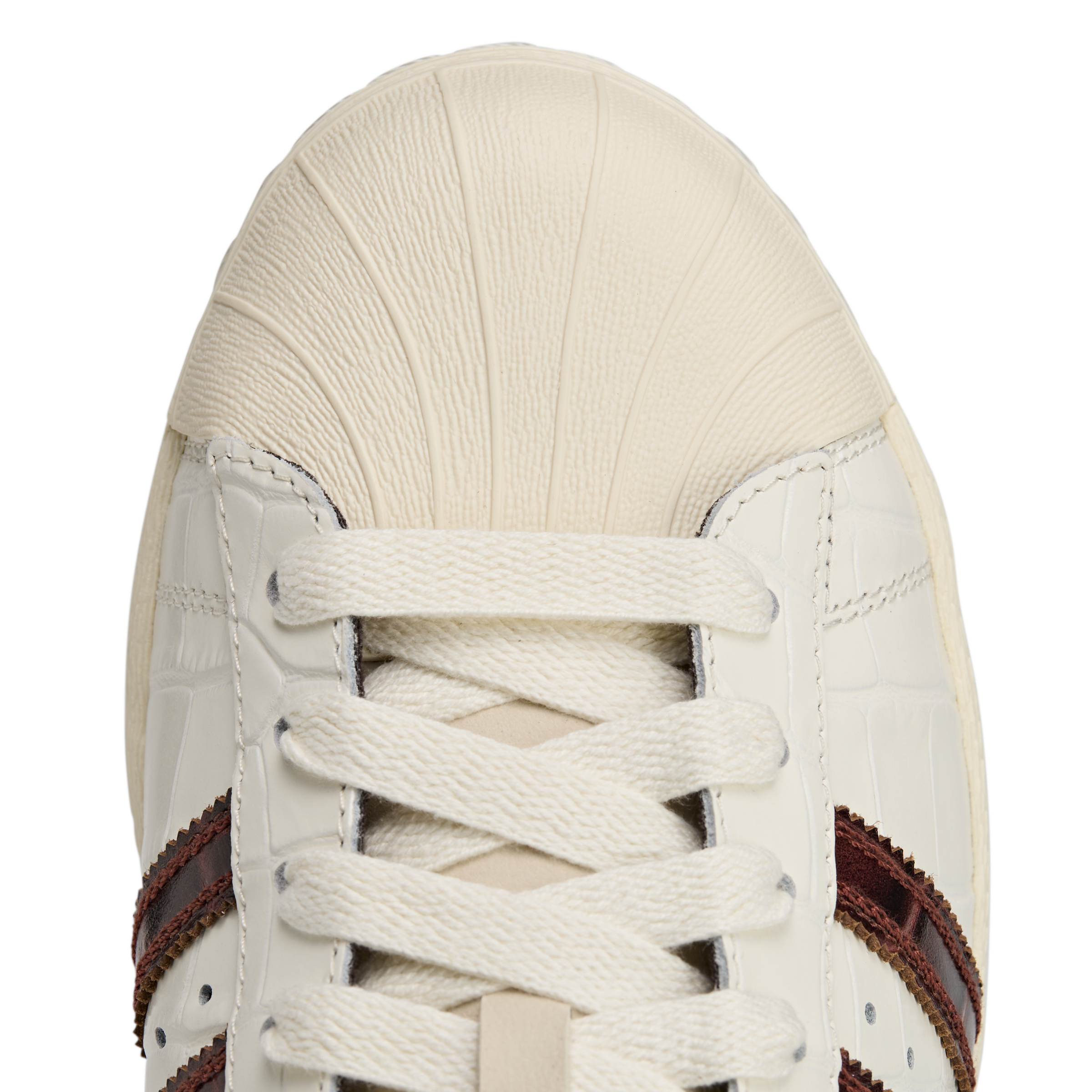 Adidas Superstar Wales Bonner White Brown Croc