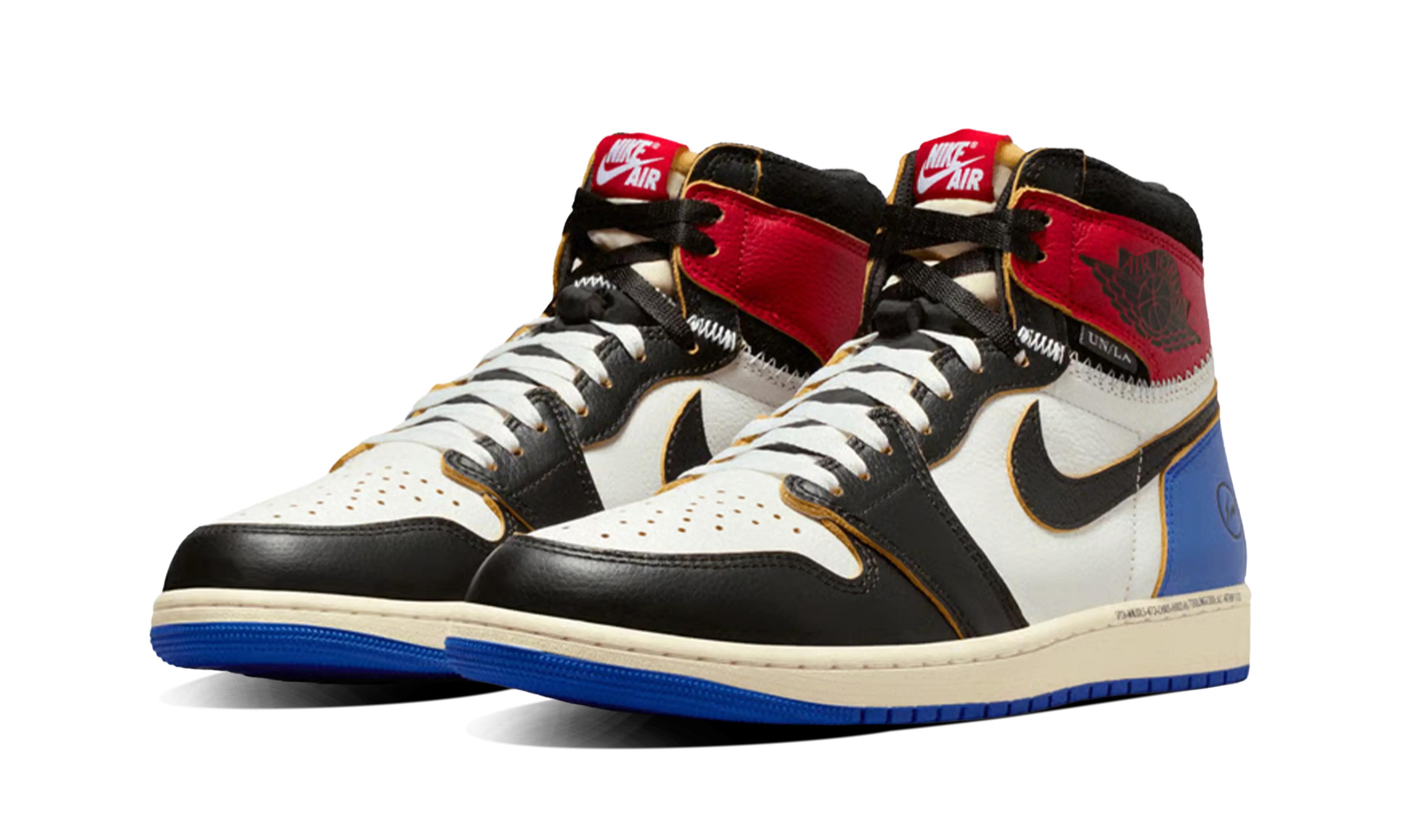 Air Jordan 1 Retro High OG SP Fragment x Union LA Varsity Red Sport Royal