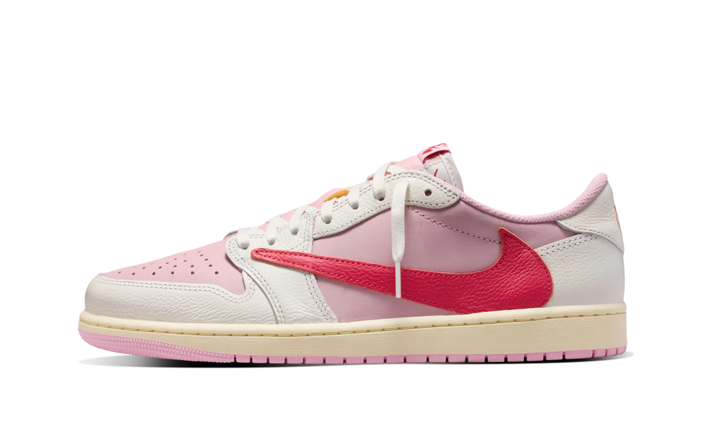 Air Jordan 1 Retro Low OG SP Travis Scott Sail Tropical Pink
