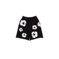 Denim Tears The Cotton Wreath Shorts Black