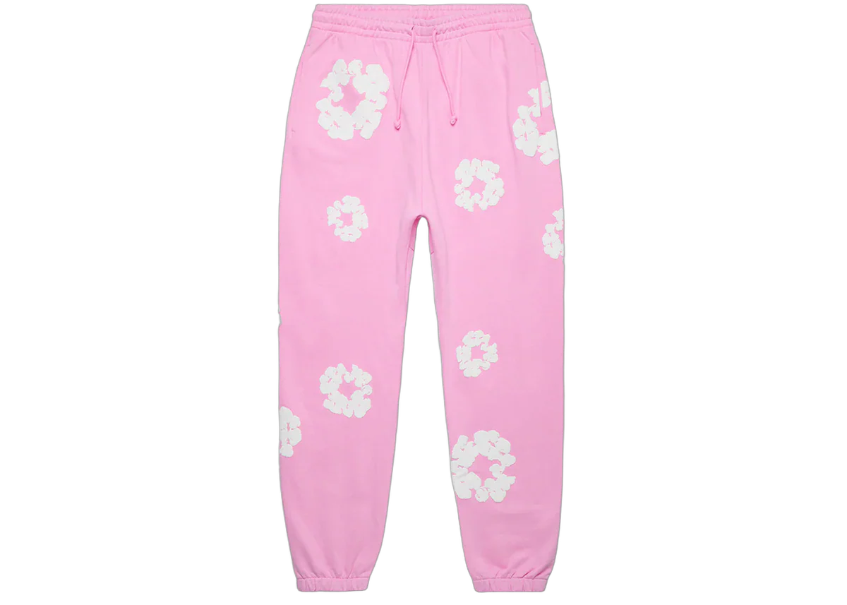 Denim Tears The Cotton Wreath Sweatpants Pink