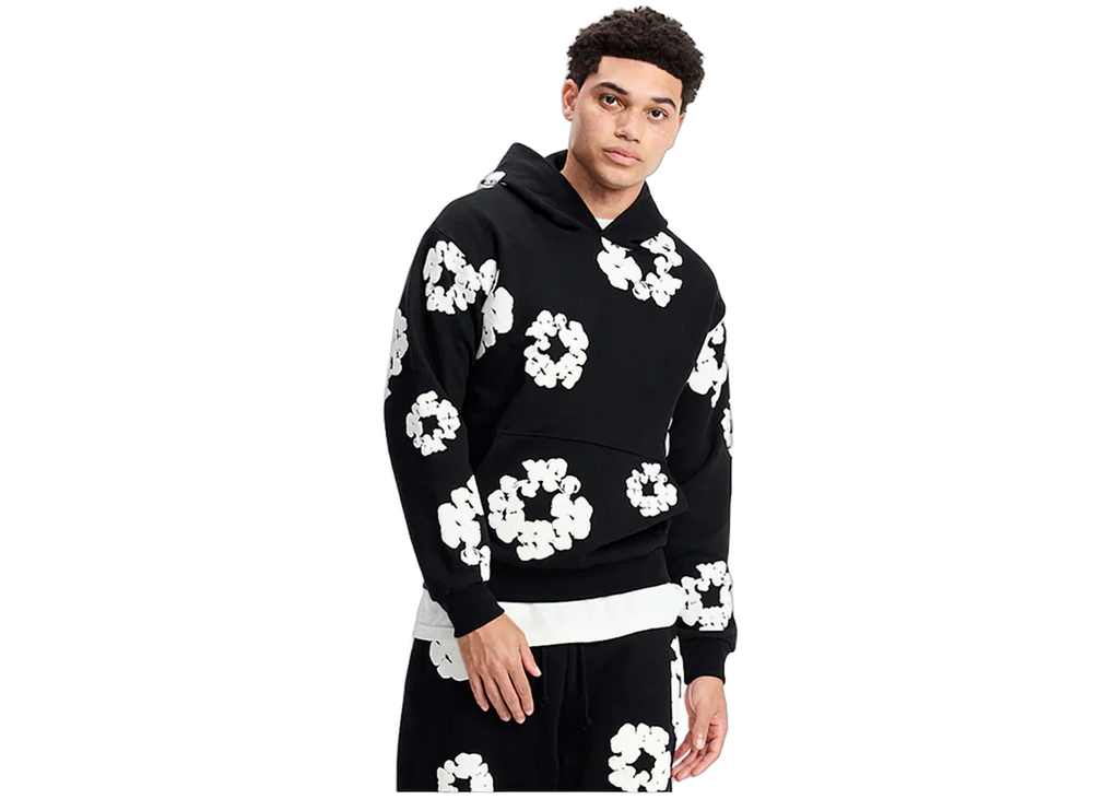 Denim Tears The Cotton Wreath Sweatshirt Black