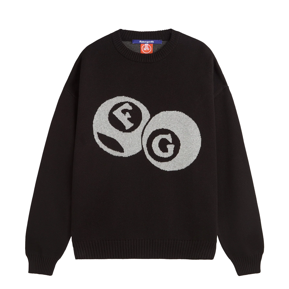 Fakegods Billiard Knitted Sweater Black