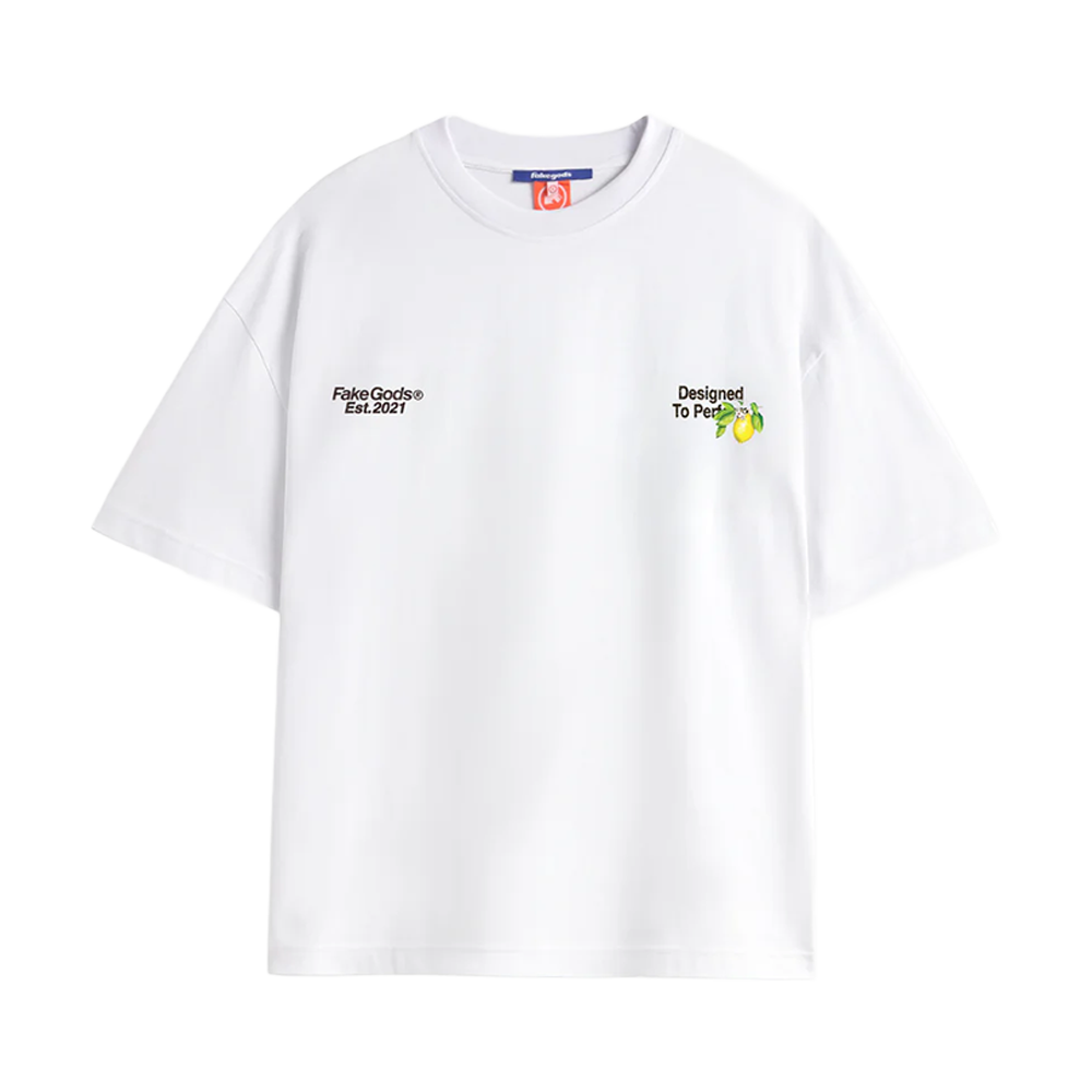 Fakegods Citrus Tee White
