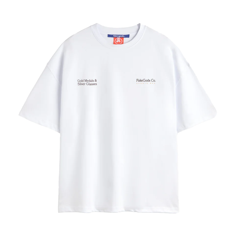 Fakegods Cocktail Tee White