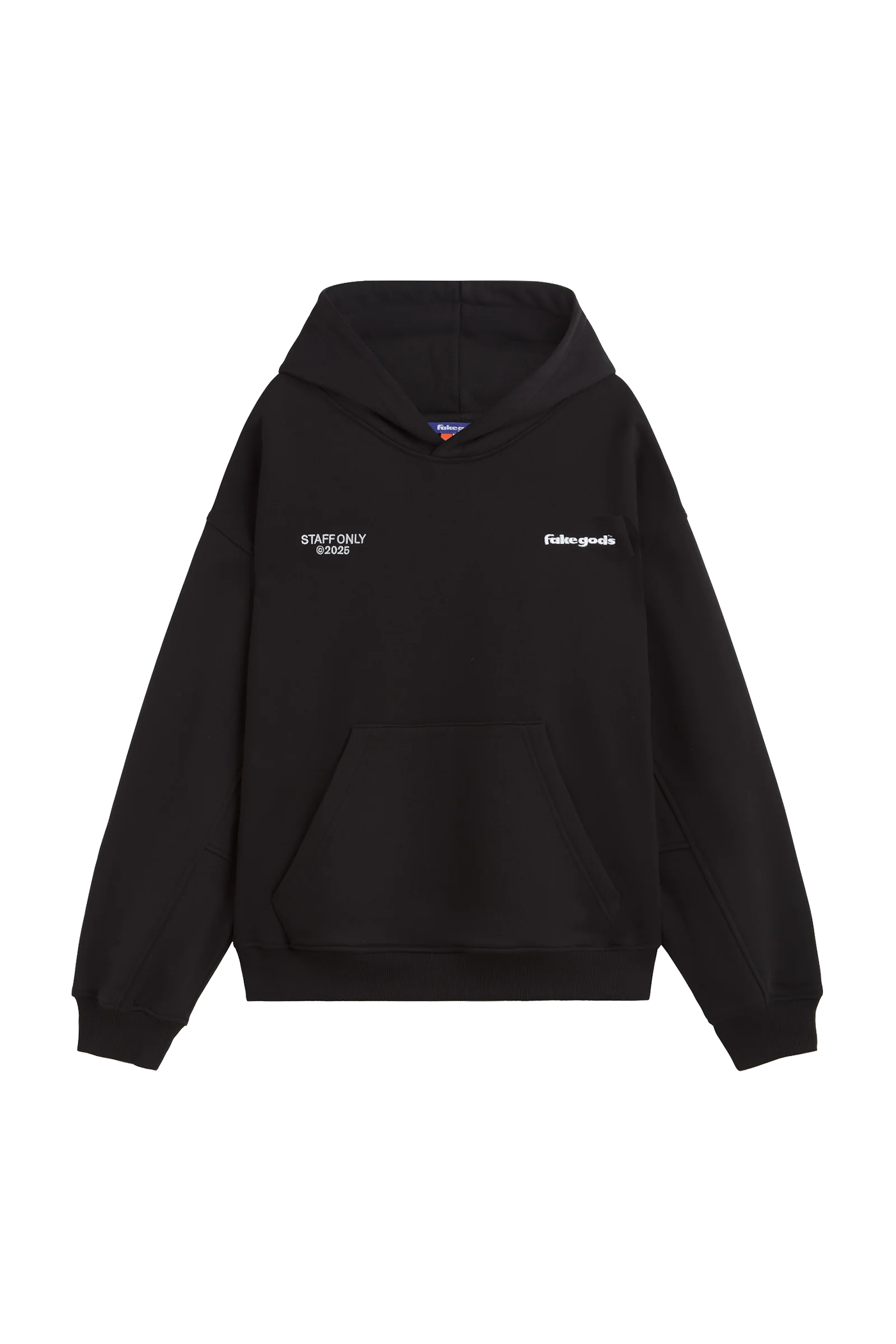 Fakegods Staff Hoodie Black